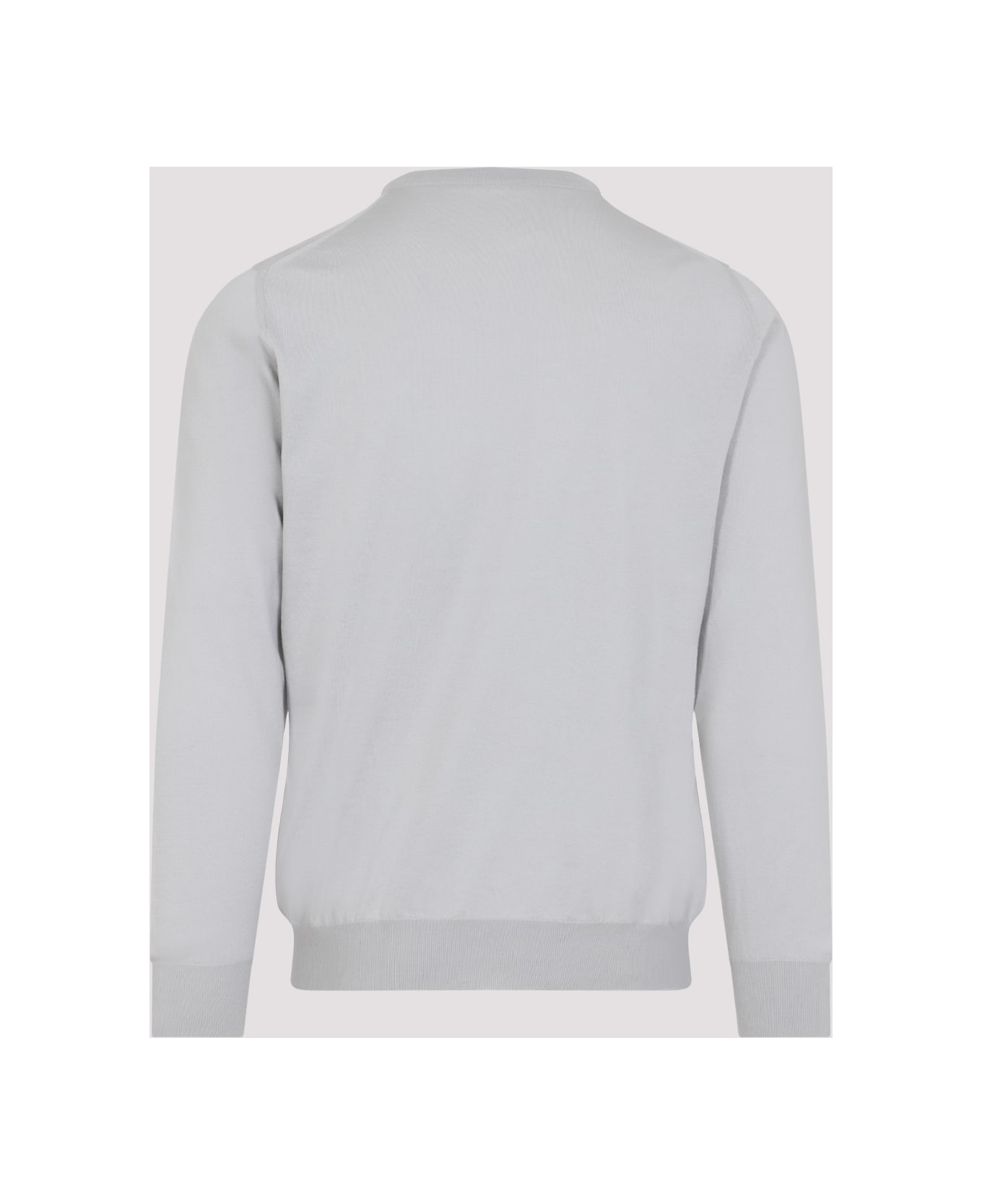 Kiton Cotton Pullover - Grigio Ghiaccio