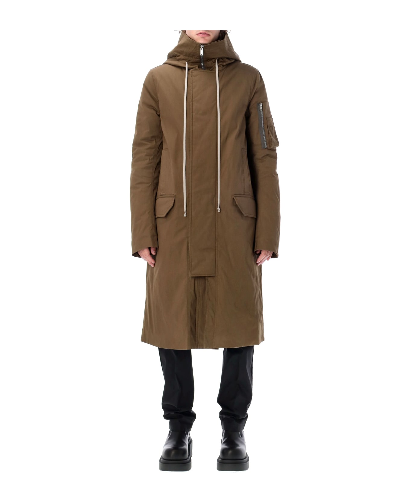 Rick Owens Mega Parka - BEAN