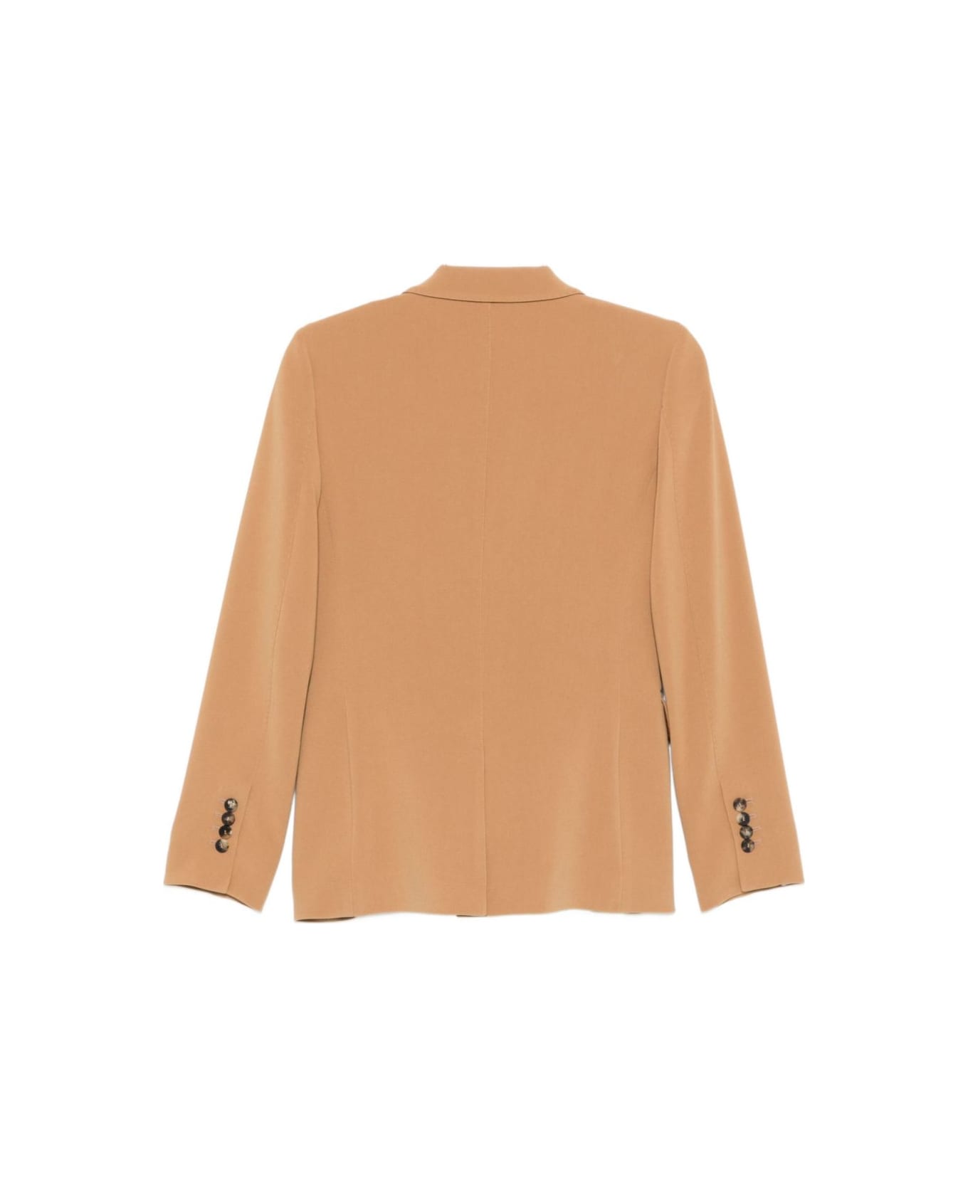 Alberto Biani Double-breasted Jacket - Camel