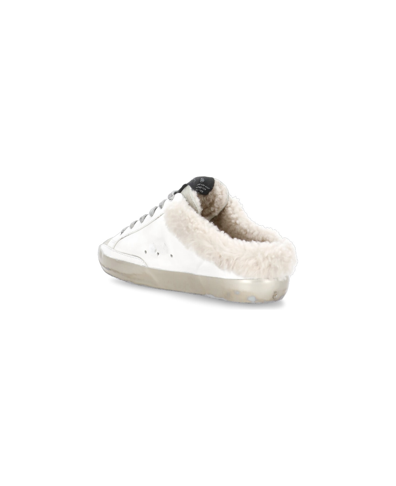 Golden Goose Super Star Sabot - White