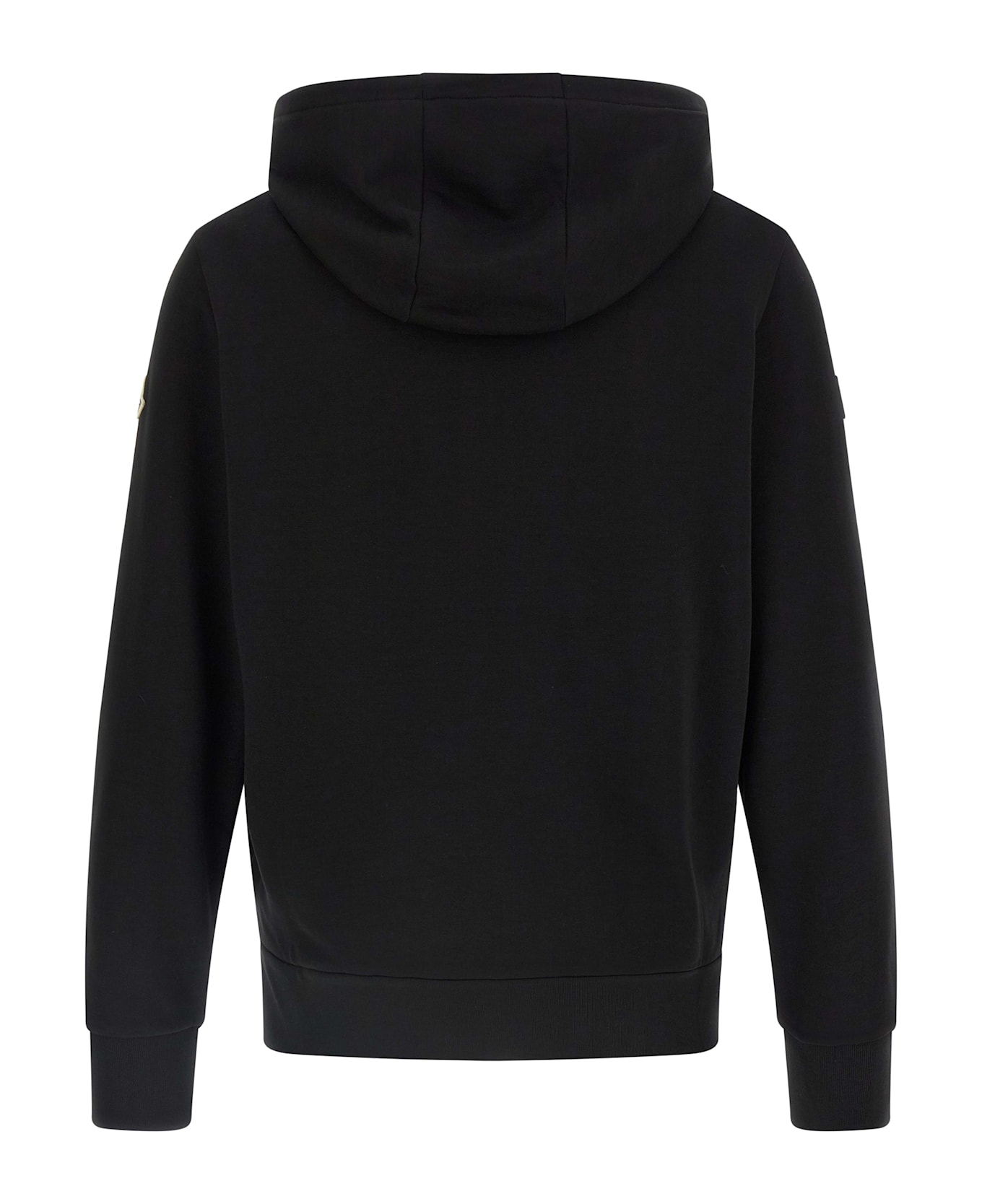 Moncler Nylon Insert Hoodie - Black  