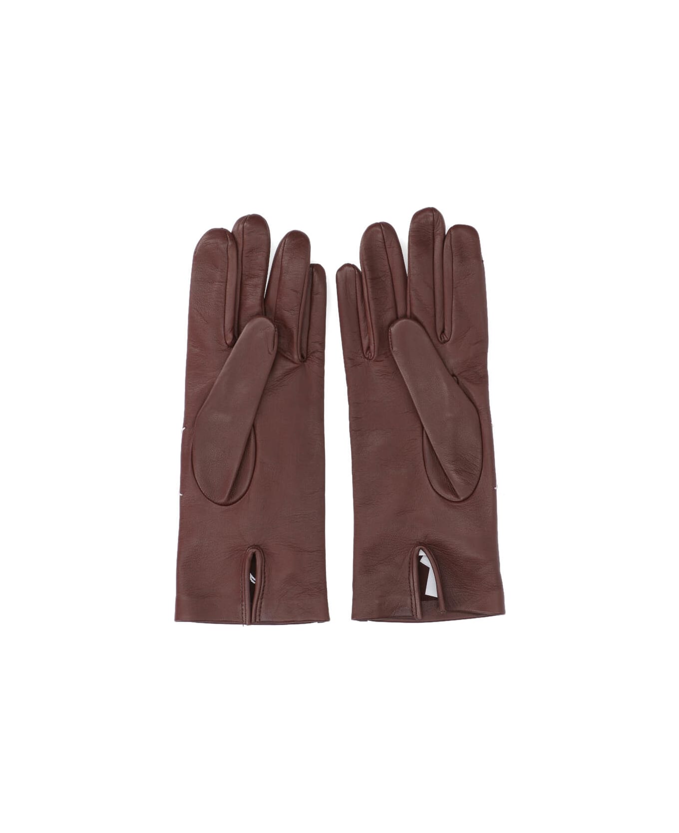 Maison Margiela 
four Stitches
 Gloves - Brown