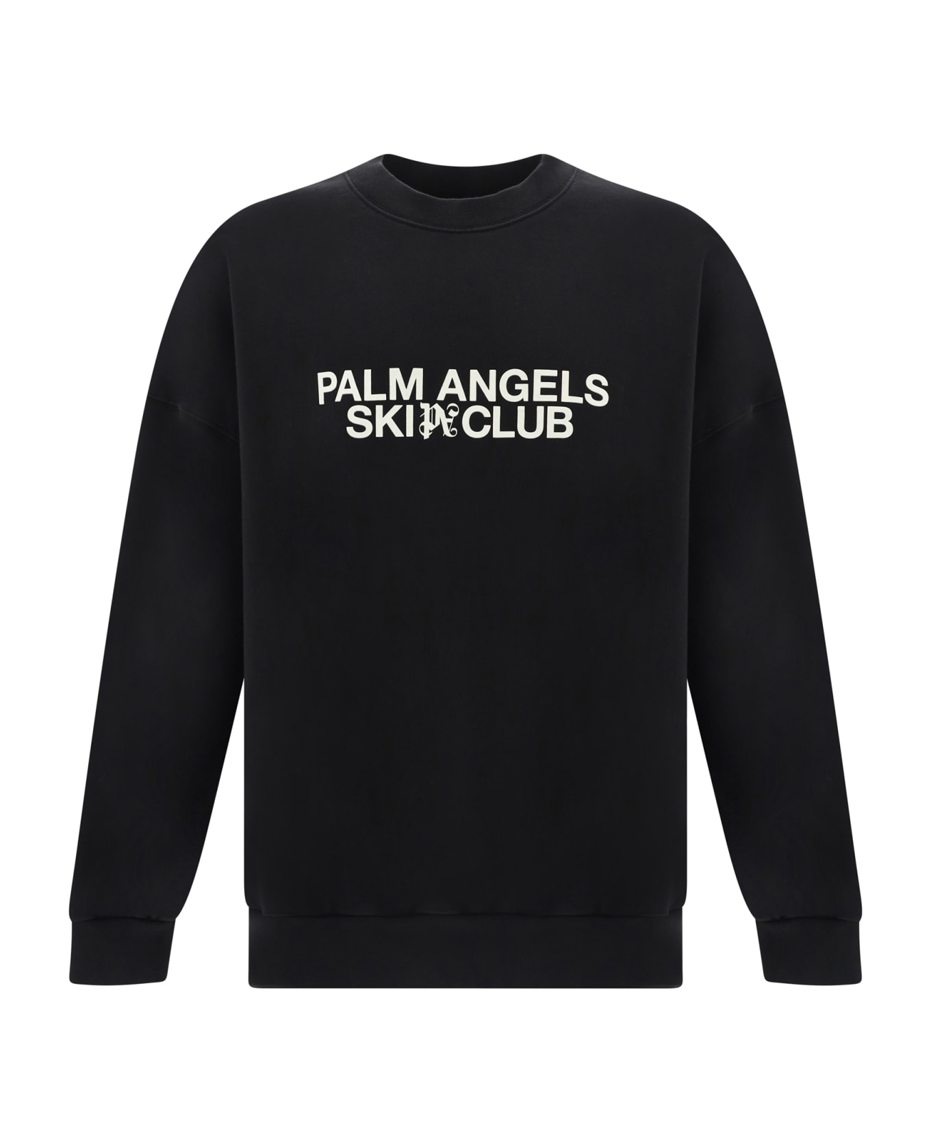 Palm Angels Sweatshirt - Black White