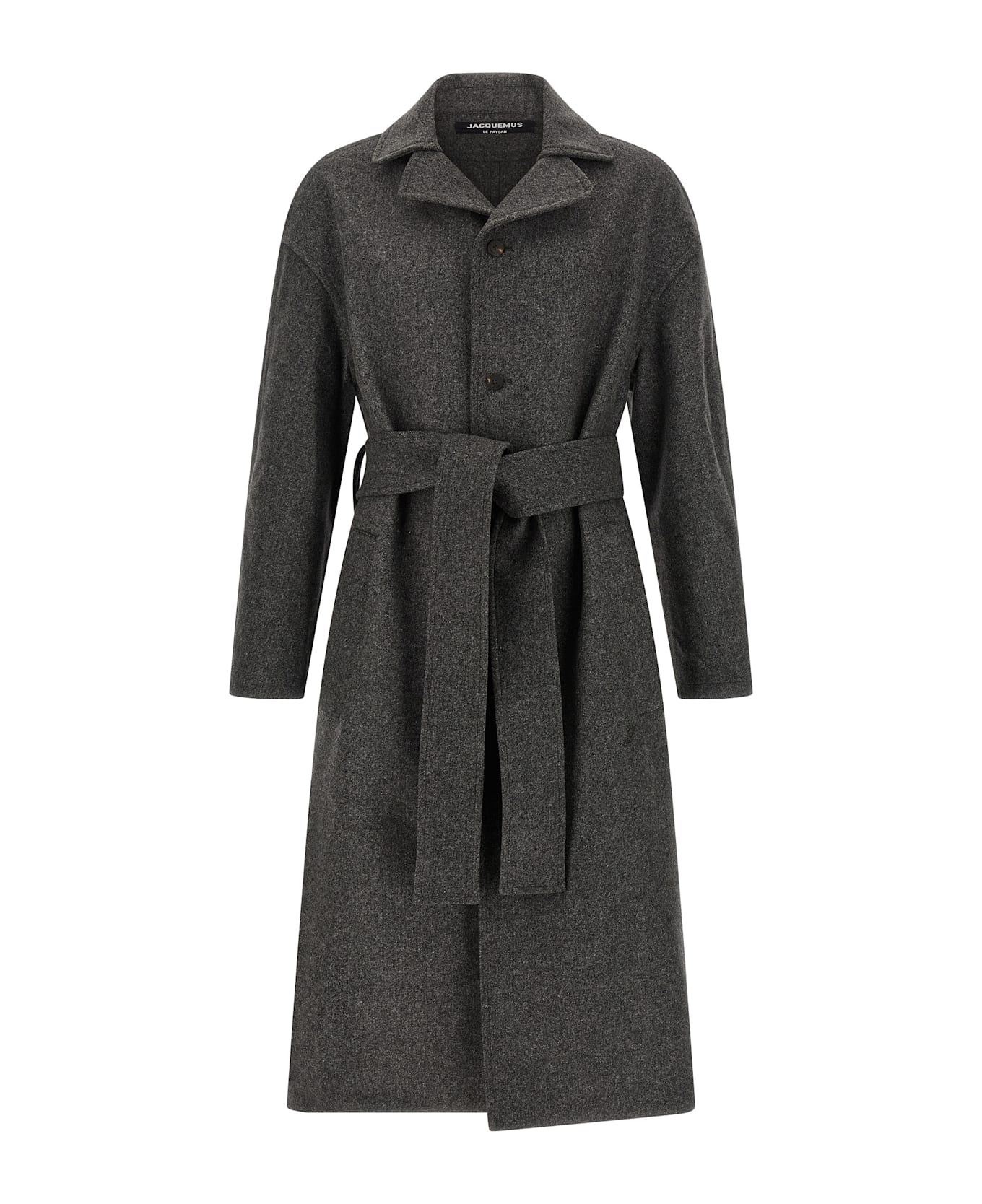 Jacquemus 
le Manteau Città
 Coat - Gray