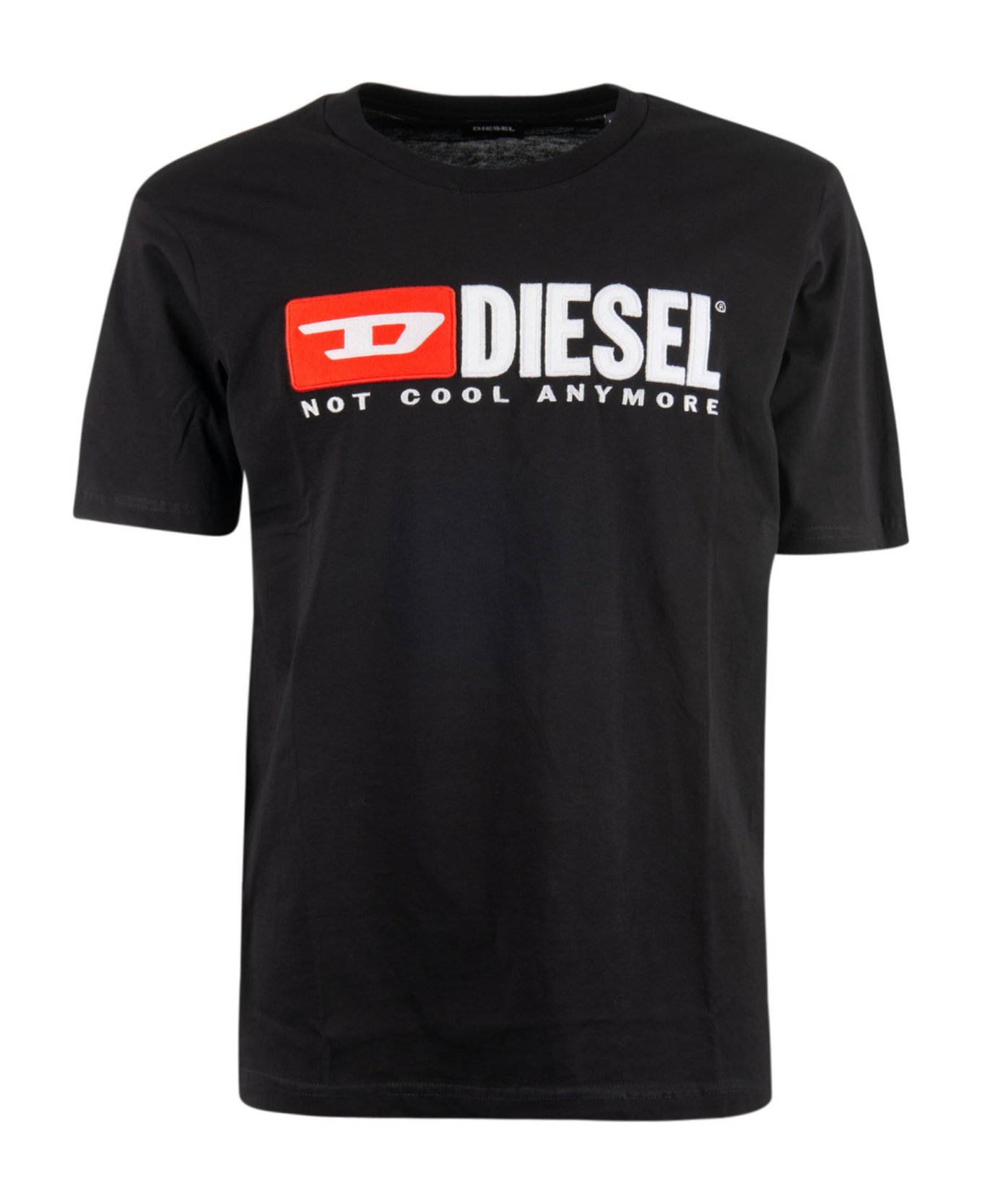 Diesel Logo Print T-shirt - Black