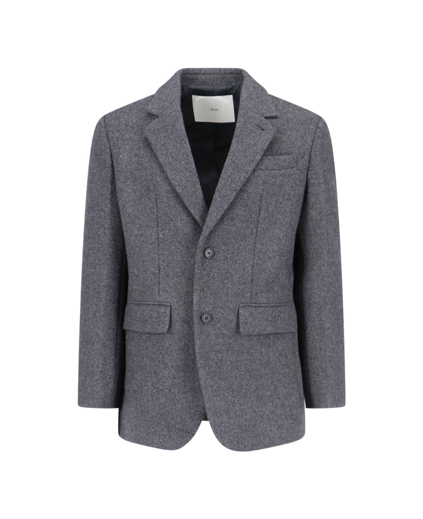 Dunst Single-breasted Blazer - Gray