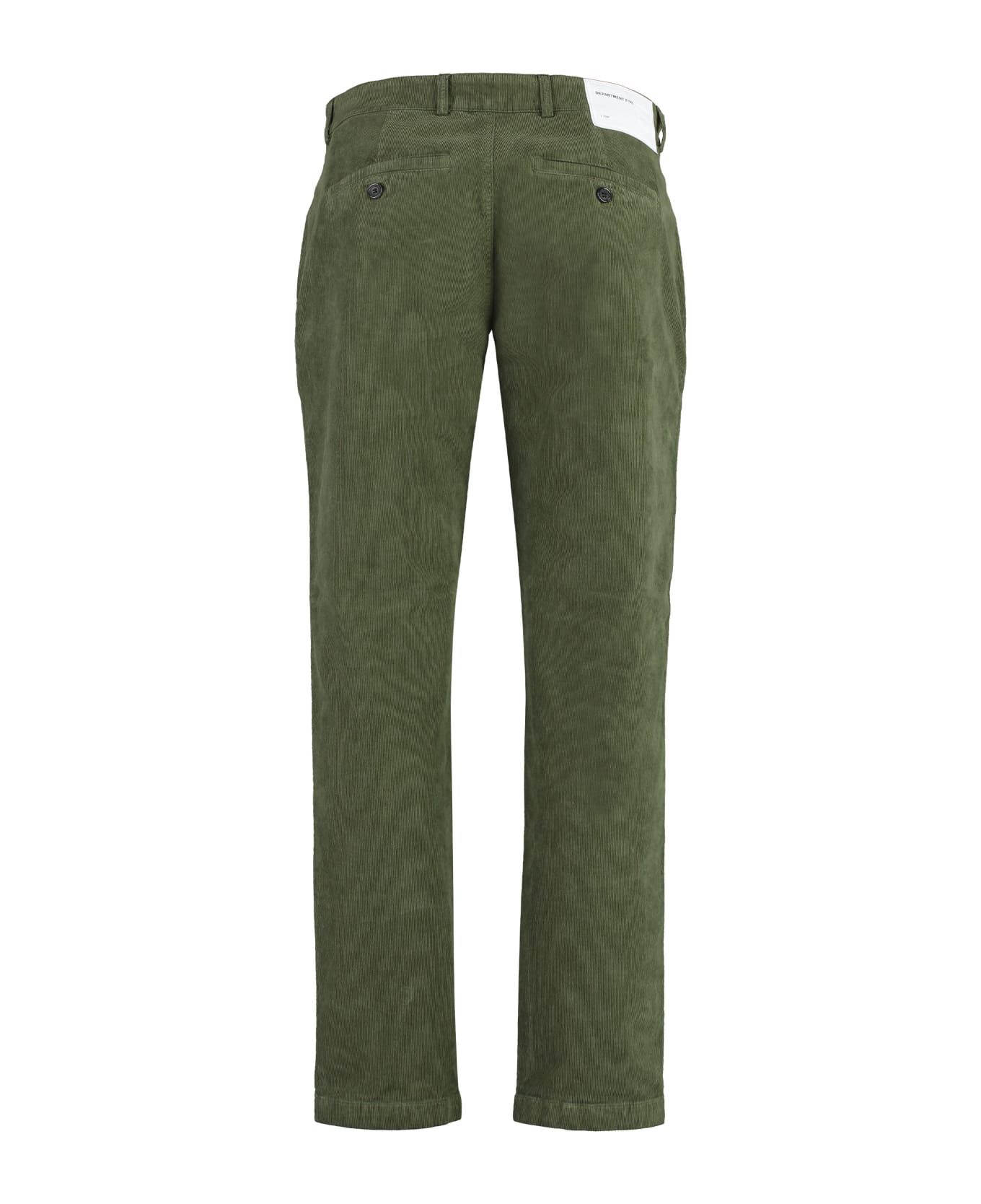 Department Five Prince Corduroy Chino-pants - green