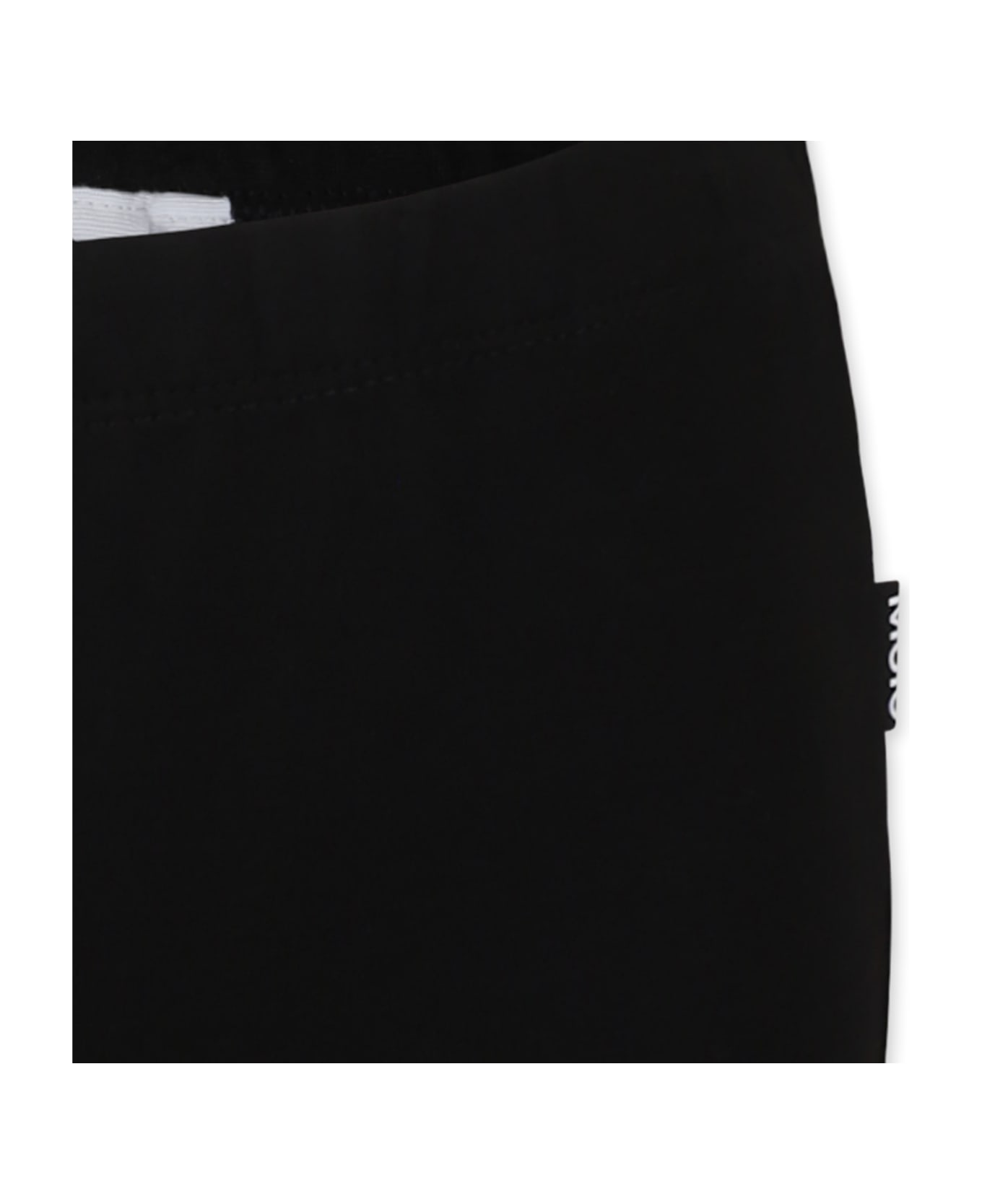Molo Black Leggings For Girl - Black