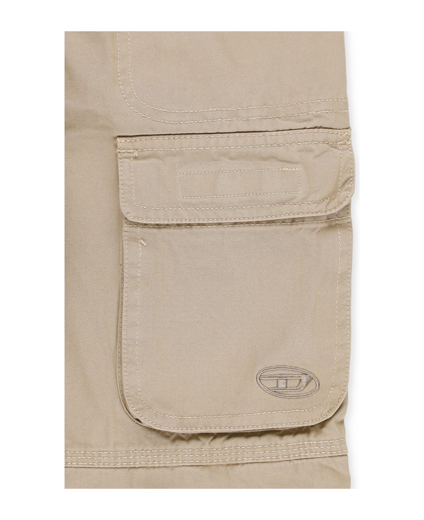 Diesel Cotton Pants - Beige