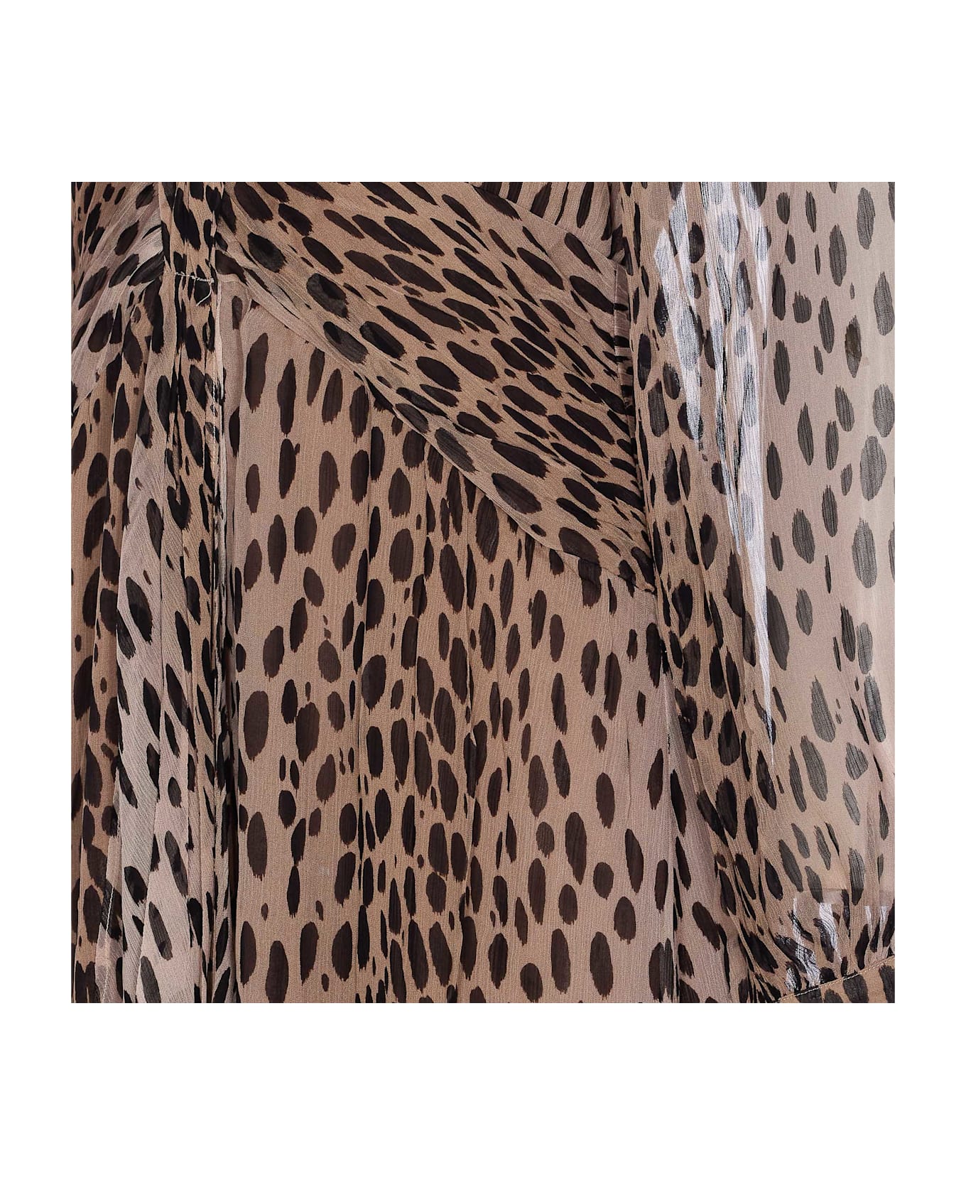 RIXO Meera Dress - Brown