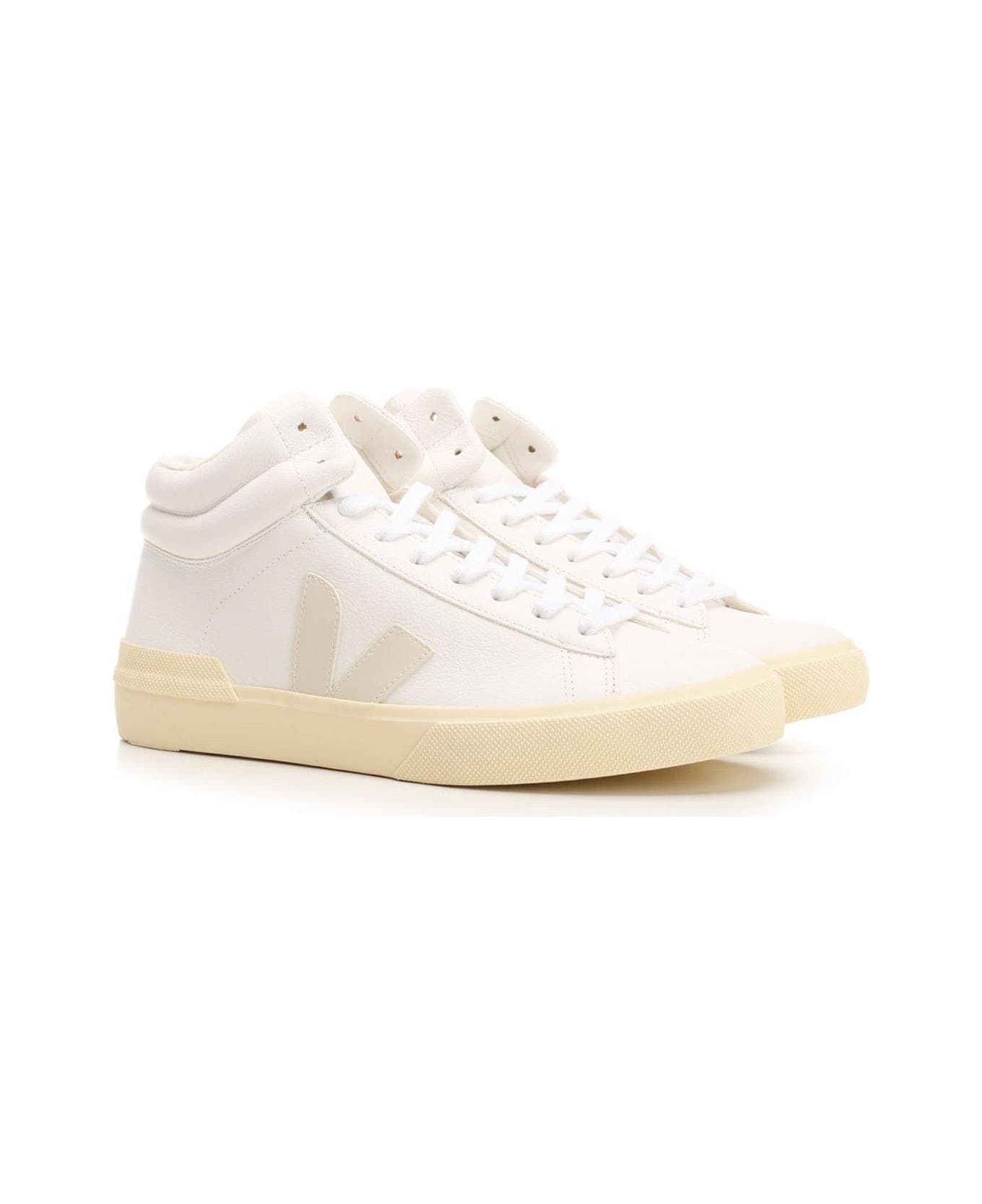 Veja Minotaur Bastille High-top Sneakers - Bianco