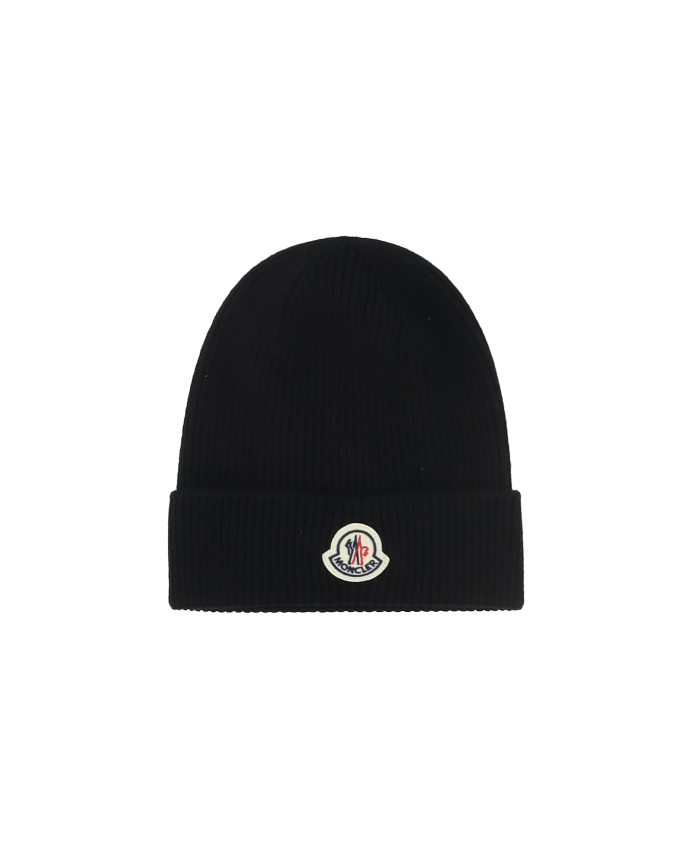 Moncler Beanie Hat - Black
