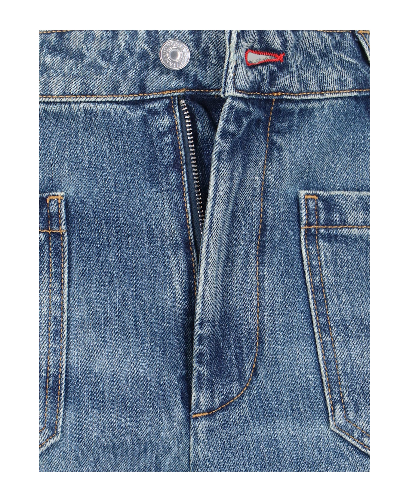 Victoria Beckham 'alina' Jeans - Blue