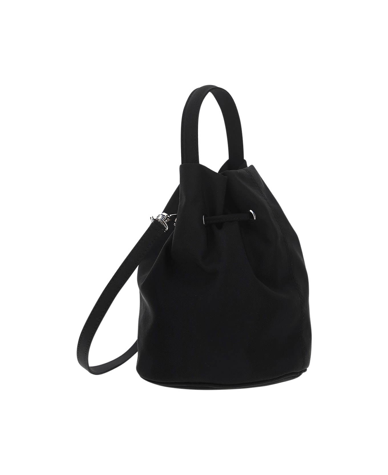 Balenciaga Bucket Bag - Black/l White