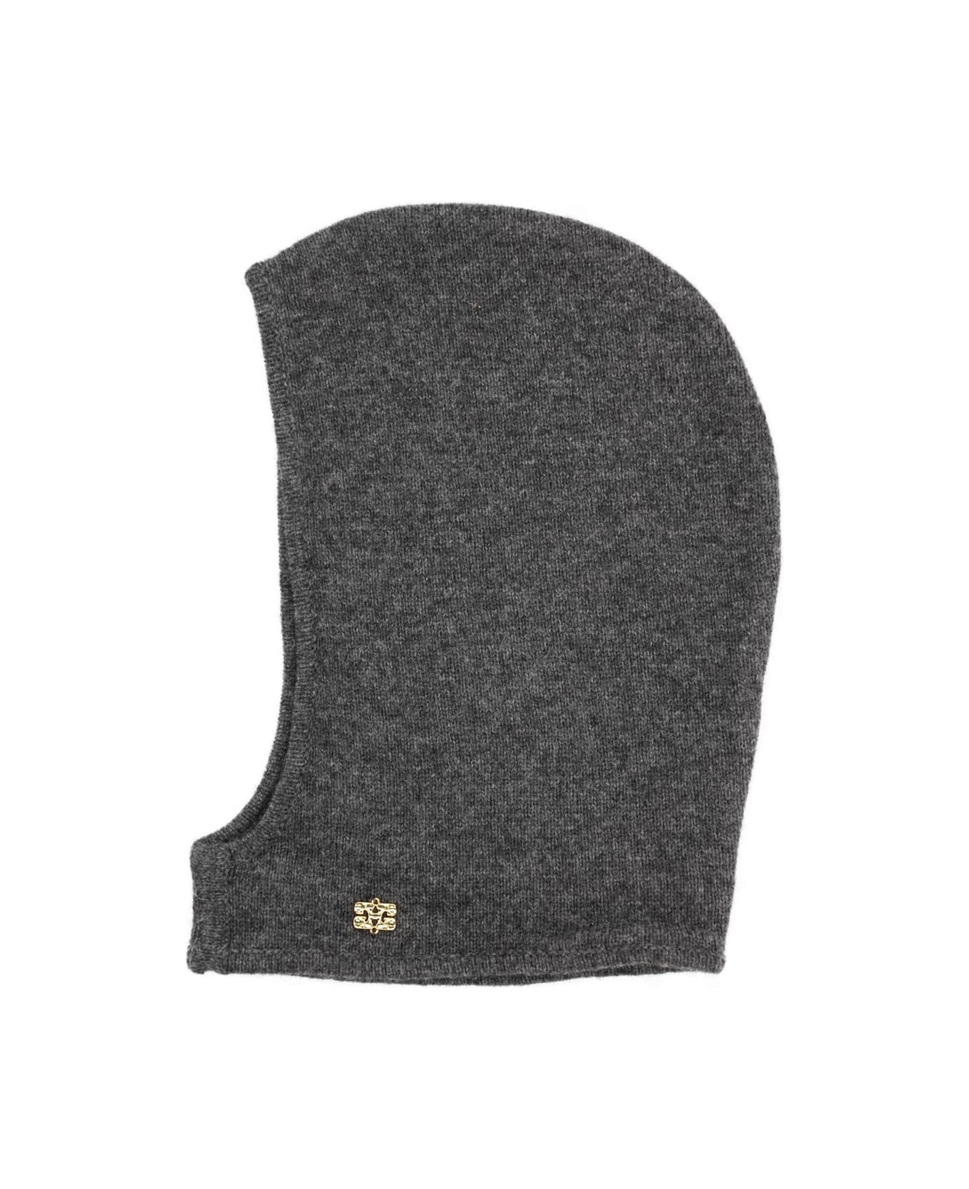 Ganni Wool Balaclava - CHARCOAL