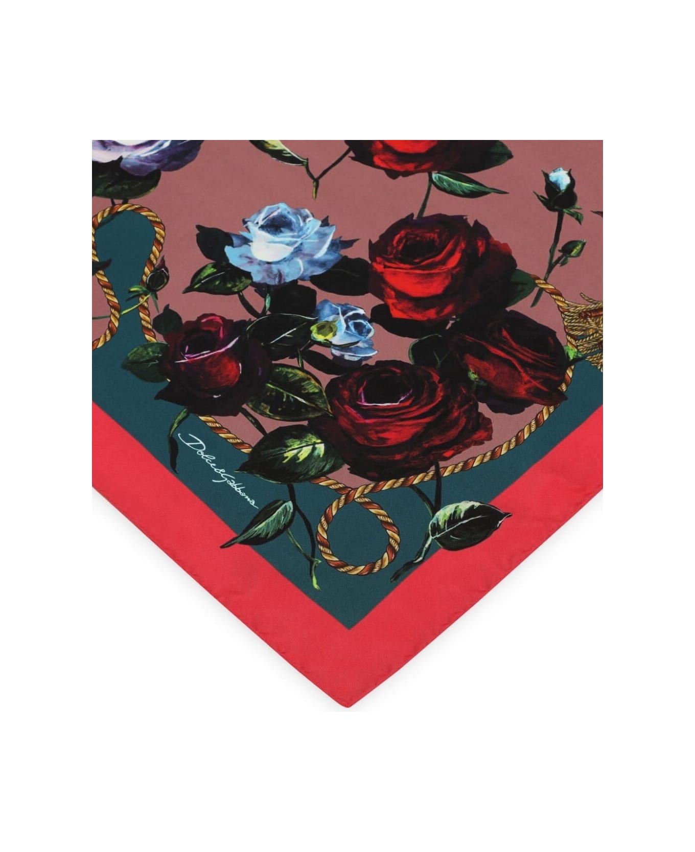 Dolce & Gabbana Foulard 70x70 - Yi Fondo Rosa