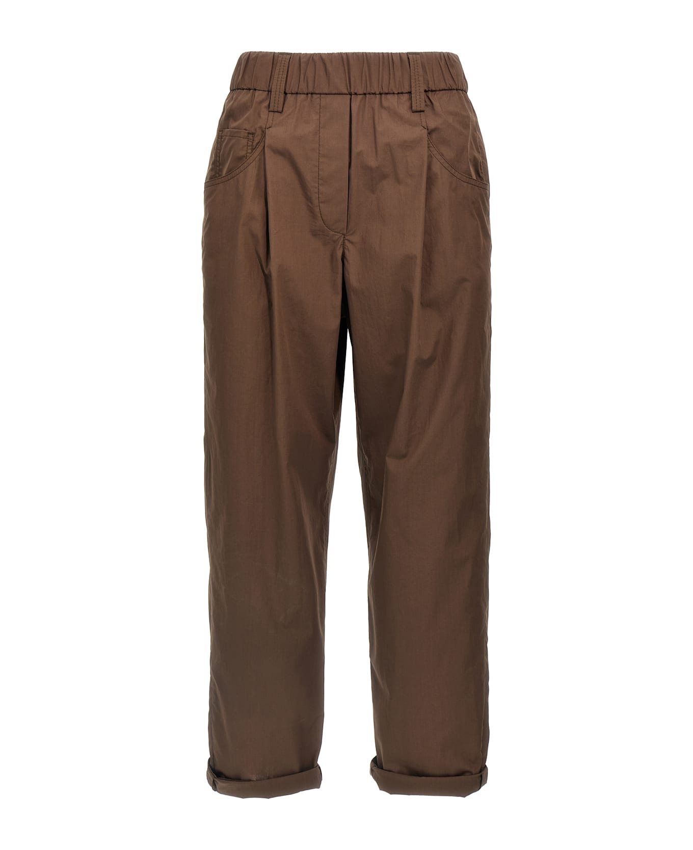 Brunello Cucinelli Monile Pants - Chocolate brown