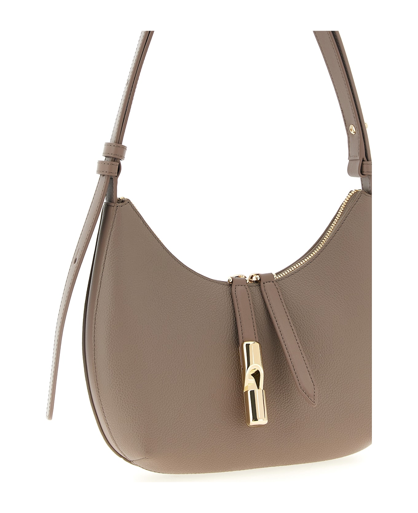 Furla 'furla Goccia S' Shoulder Bag - grey