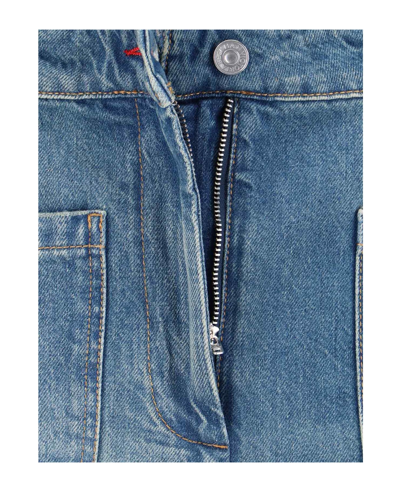 Victoria Beckham 
alina High Waisted
 Jeans - Blue
