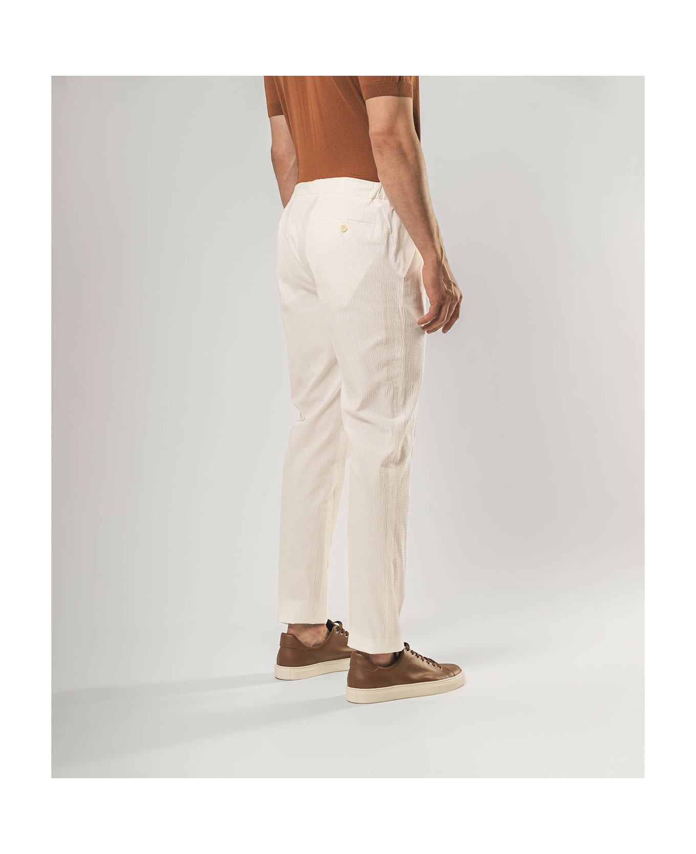 Larusmiani Trousers D20 Pants - White
