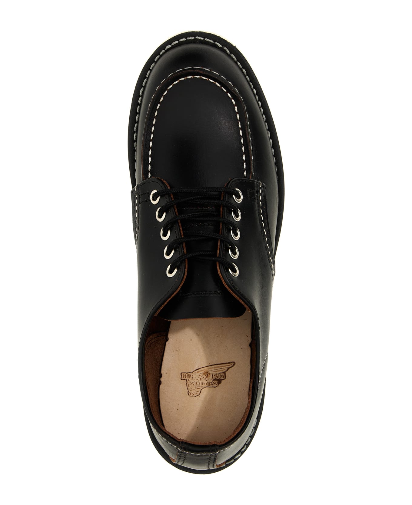 Red Wing 'shop Moc Oxford' Lace Up Shoes - Black  