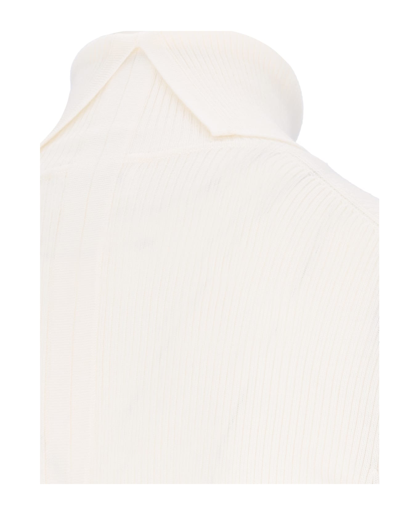 Parosh Classic Turtleneck - White