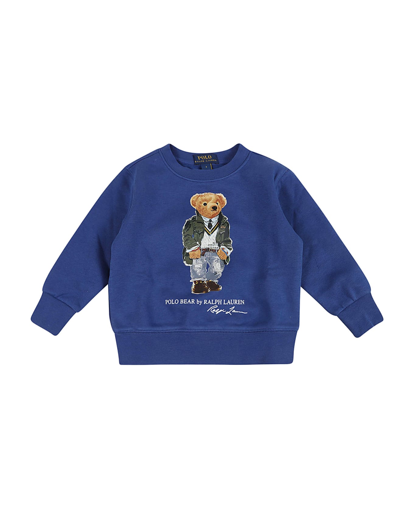 Ralph Lauren Lscnm4-knit Shirts-sweatshirt - Paris Bear Beach Royal