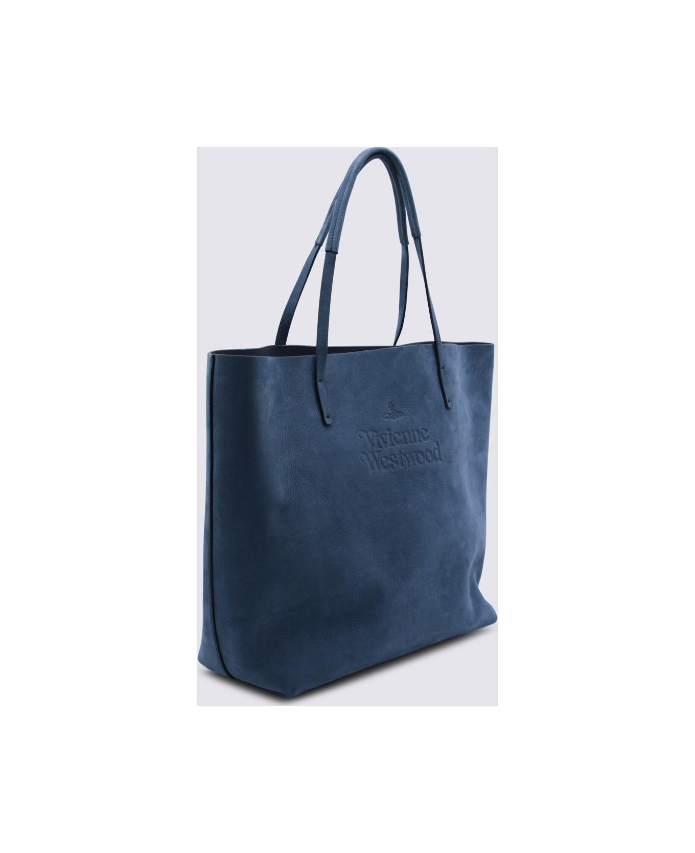 Vivienne Westwood Blue Shopping Studio Tote - BLUE