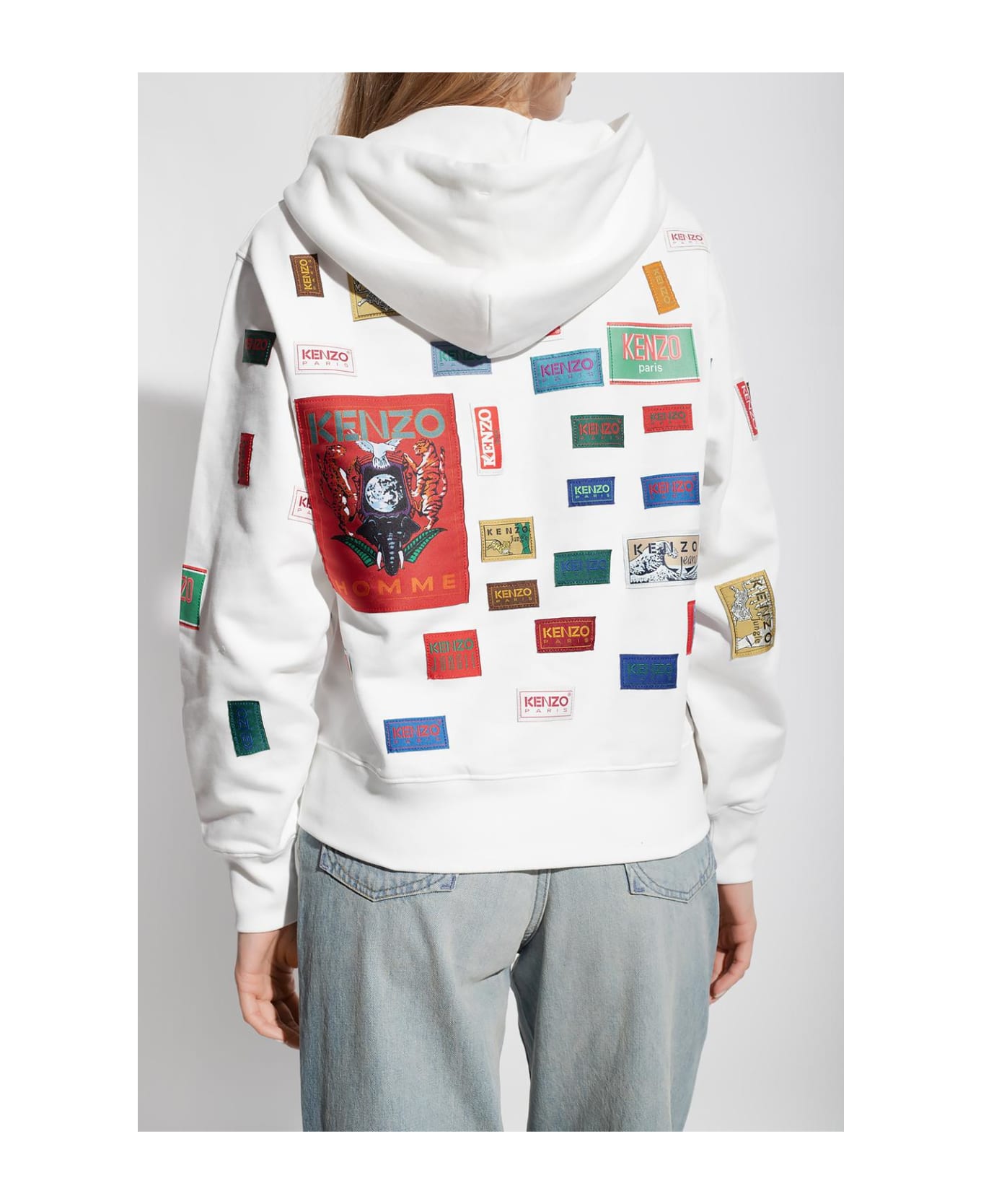 Kenzo Hoodie With Patches