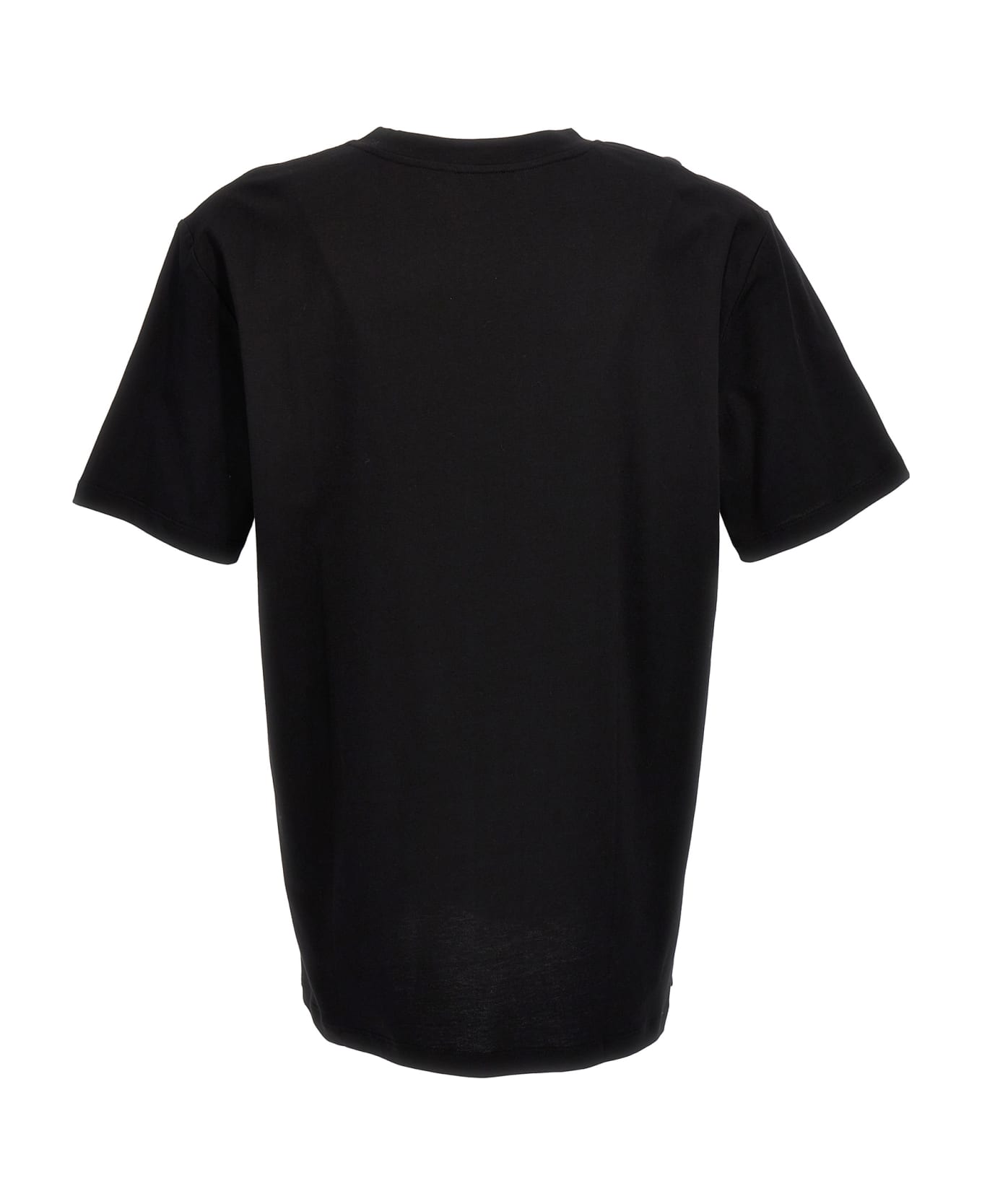 Balmain Logo Label T-shirt - Black シャツ