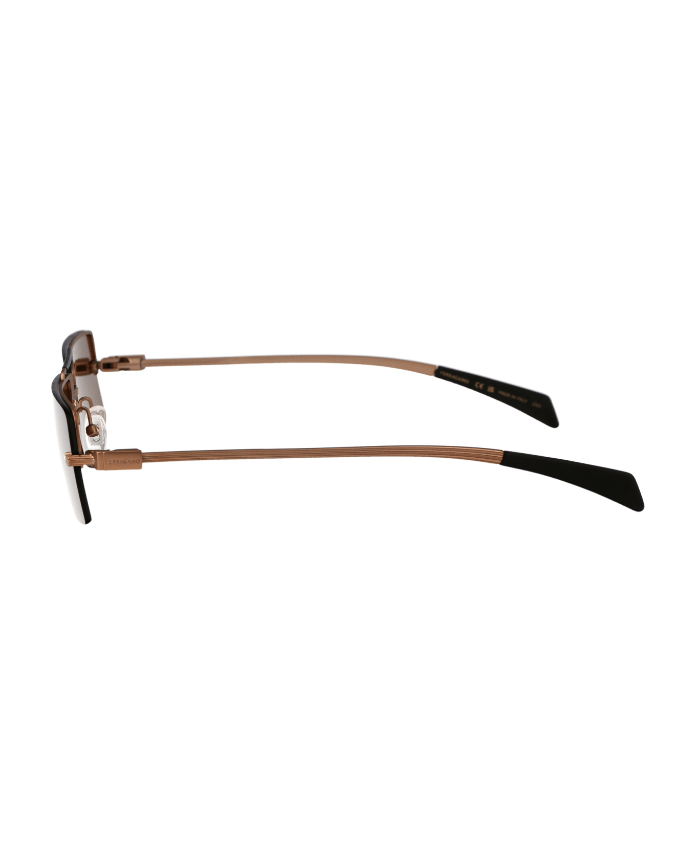 Salvatore Ferragamo Eyewear Sf306s Sunglasses - 762 GOLD BRONZE