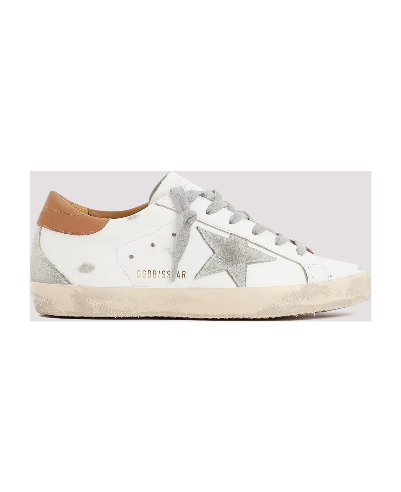 Golden Goose Super Star Sneakers - White Ice Light Brown