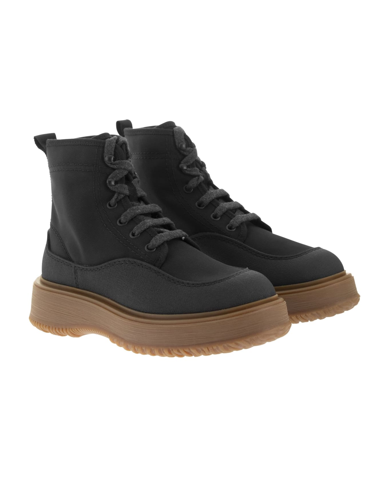 Hogan Untraditional - Laced Boot - Black