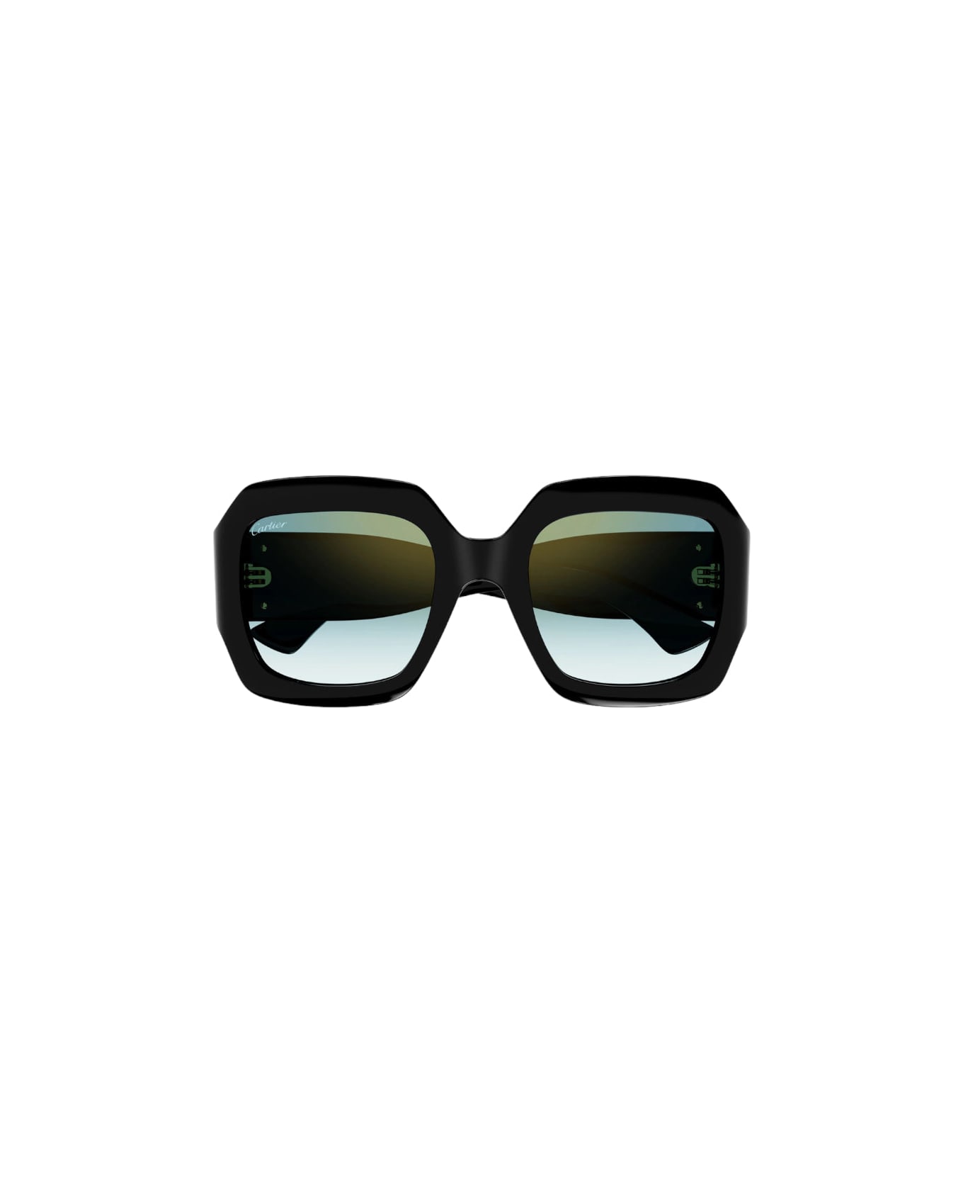 Cartier Eyewear Ct 0434 - Black Sunglasses