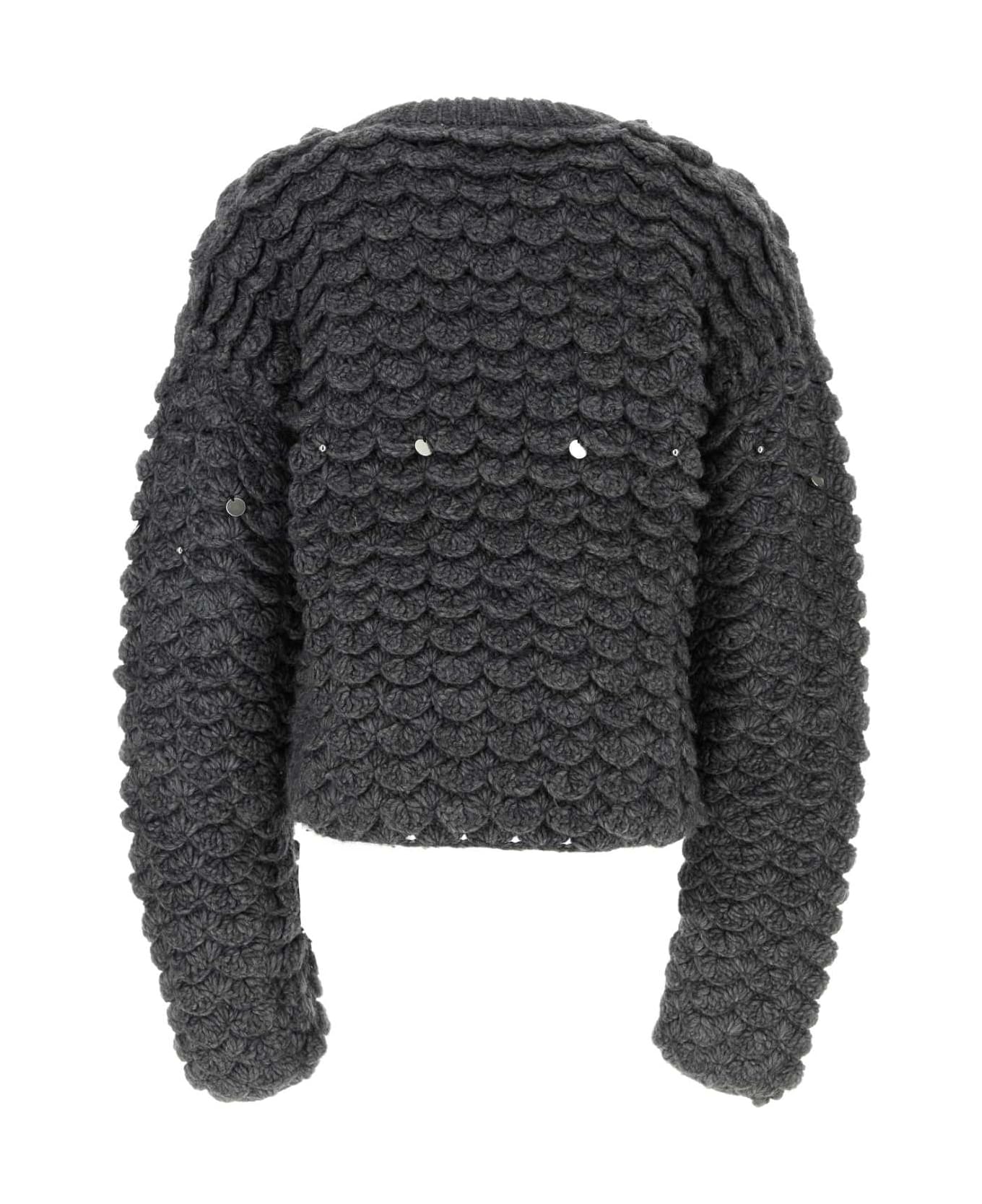Namacheko Grey Wool Blend Sweater - SLATEGREY ニットウェア