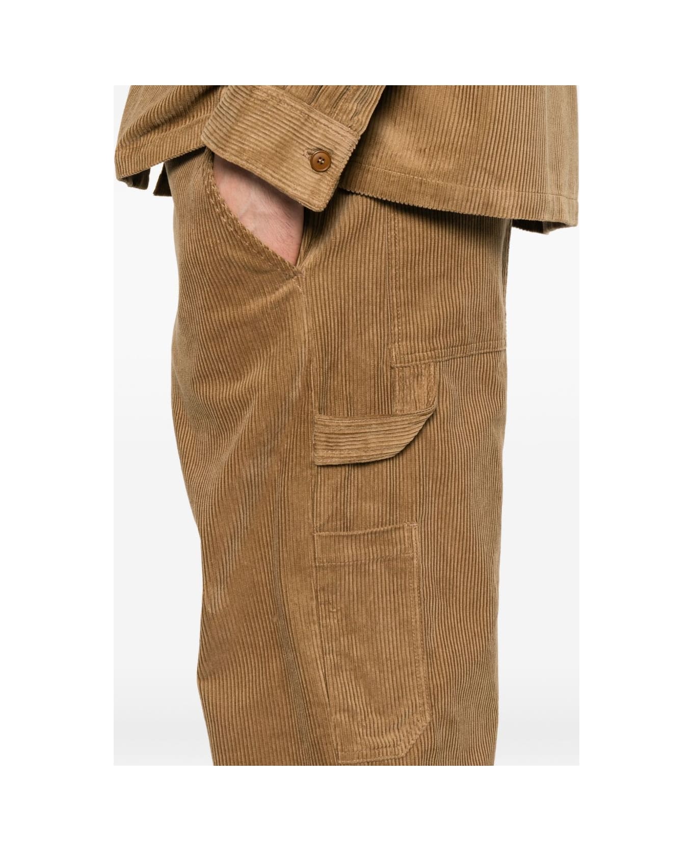 A.P.C. Brown Corduroy Trousers - Brown