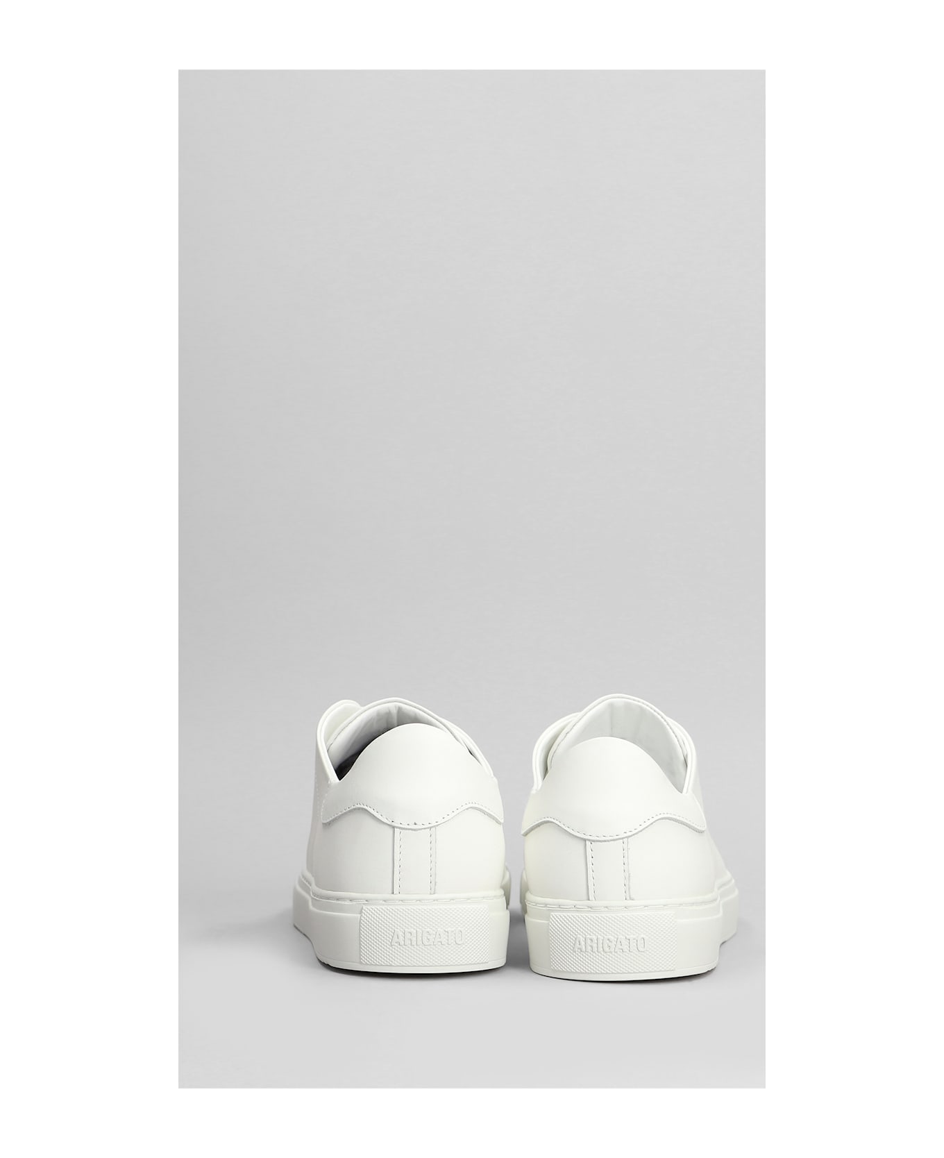 Axel Arigato Clean 90 Sneakers In White Leather - white
