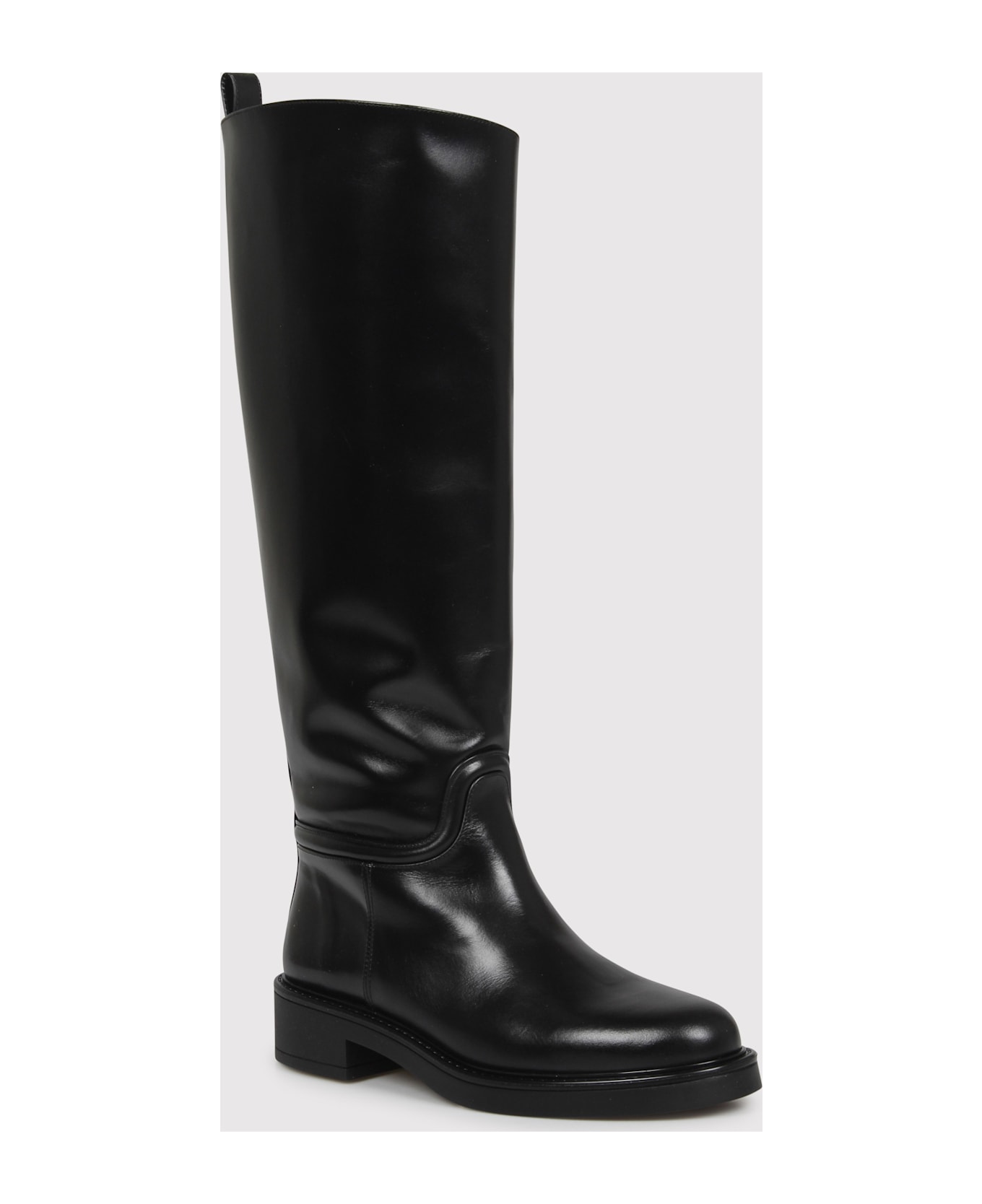 Stuart Weitzman Celia Riding Boot - Black
