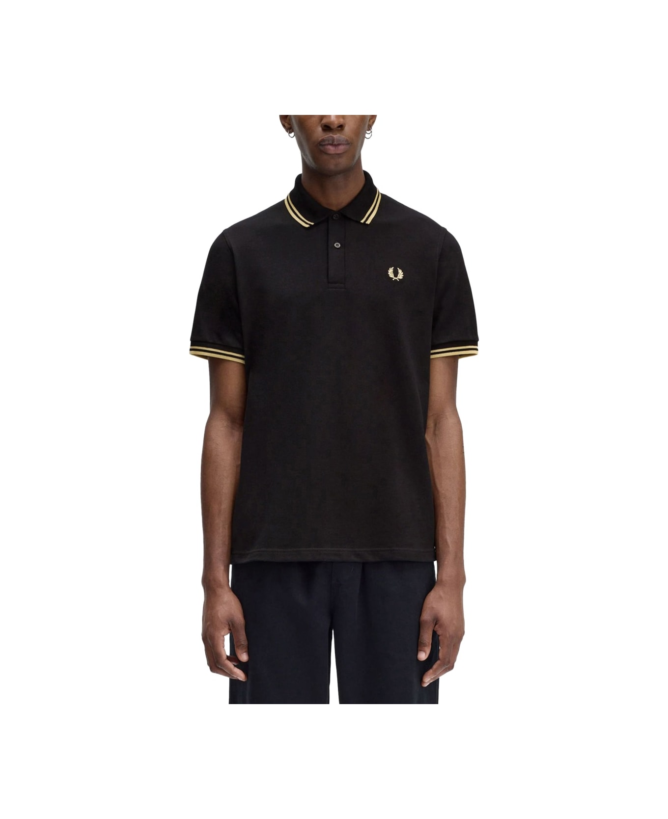 Fred Perry "fred Perry M12" Polo Shirt - BLACK