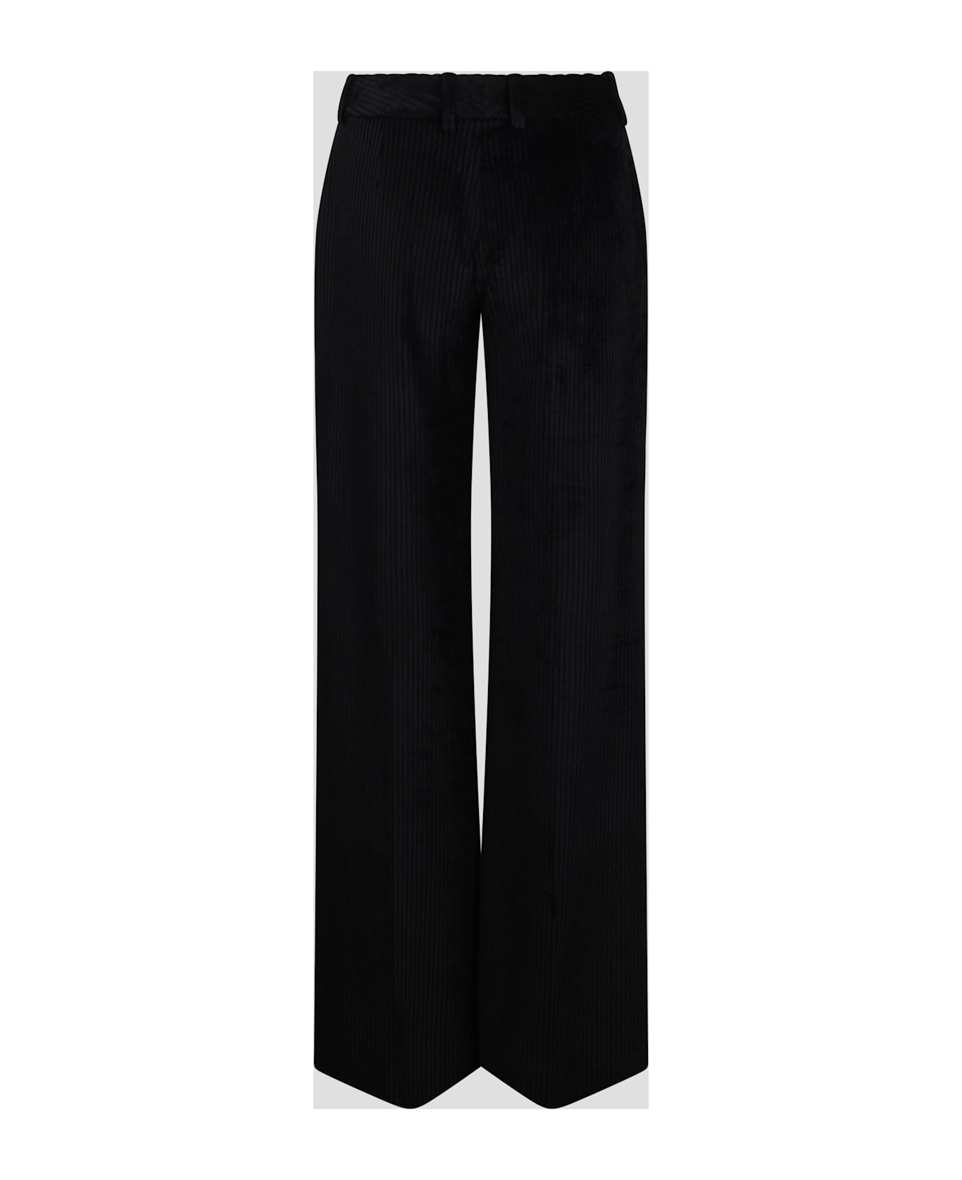 Ermanno Scervino Ribbed Flared Trousers