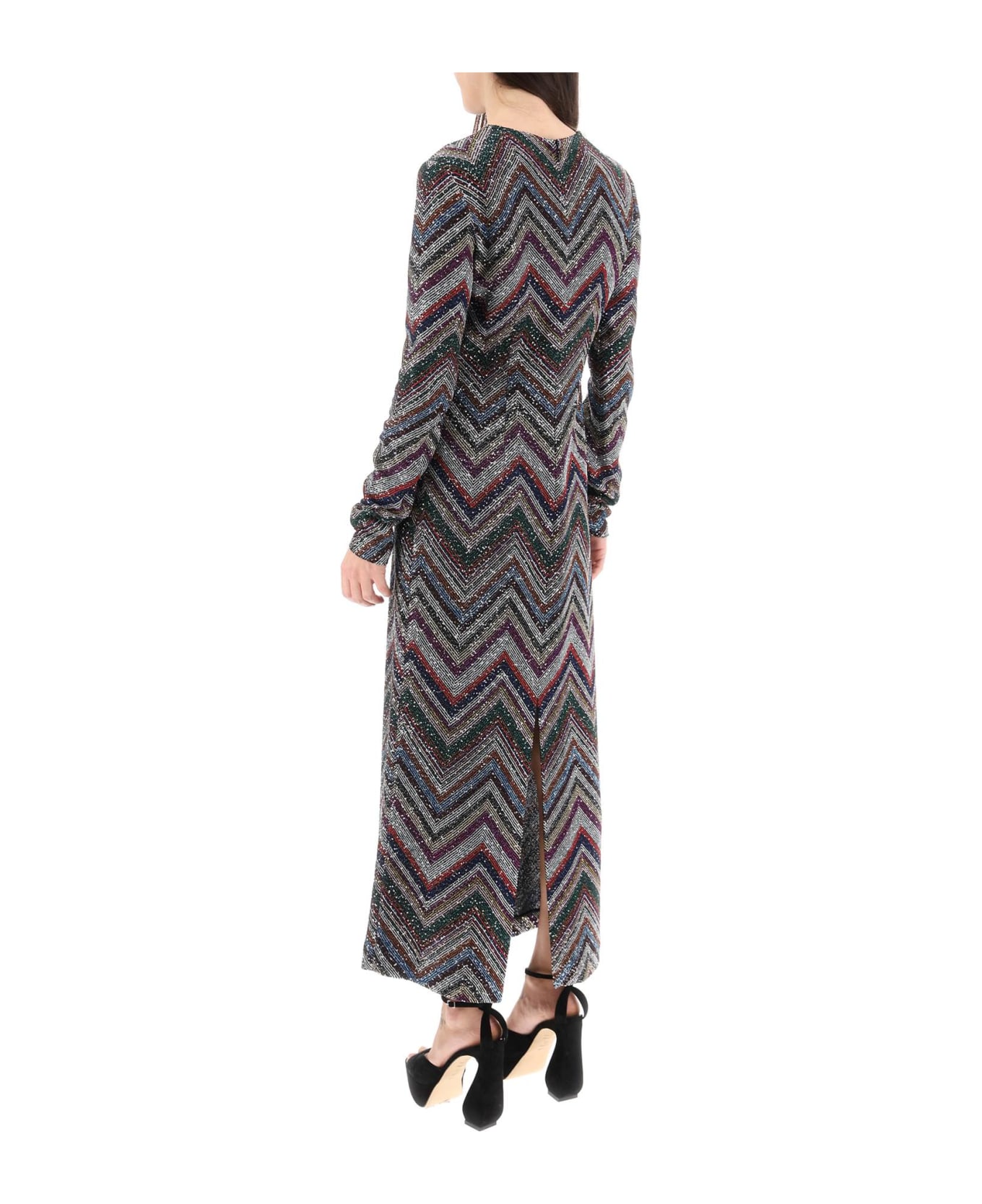 Missoni Sequin-knit Long Dress