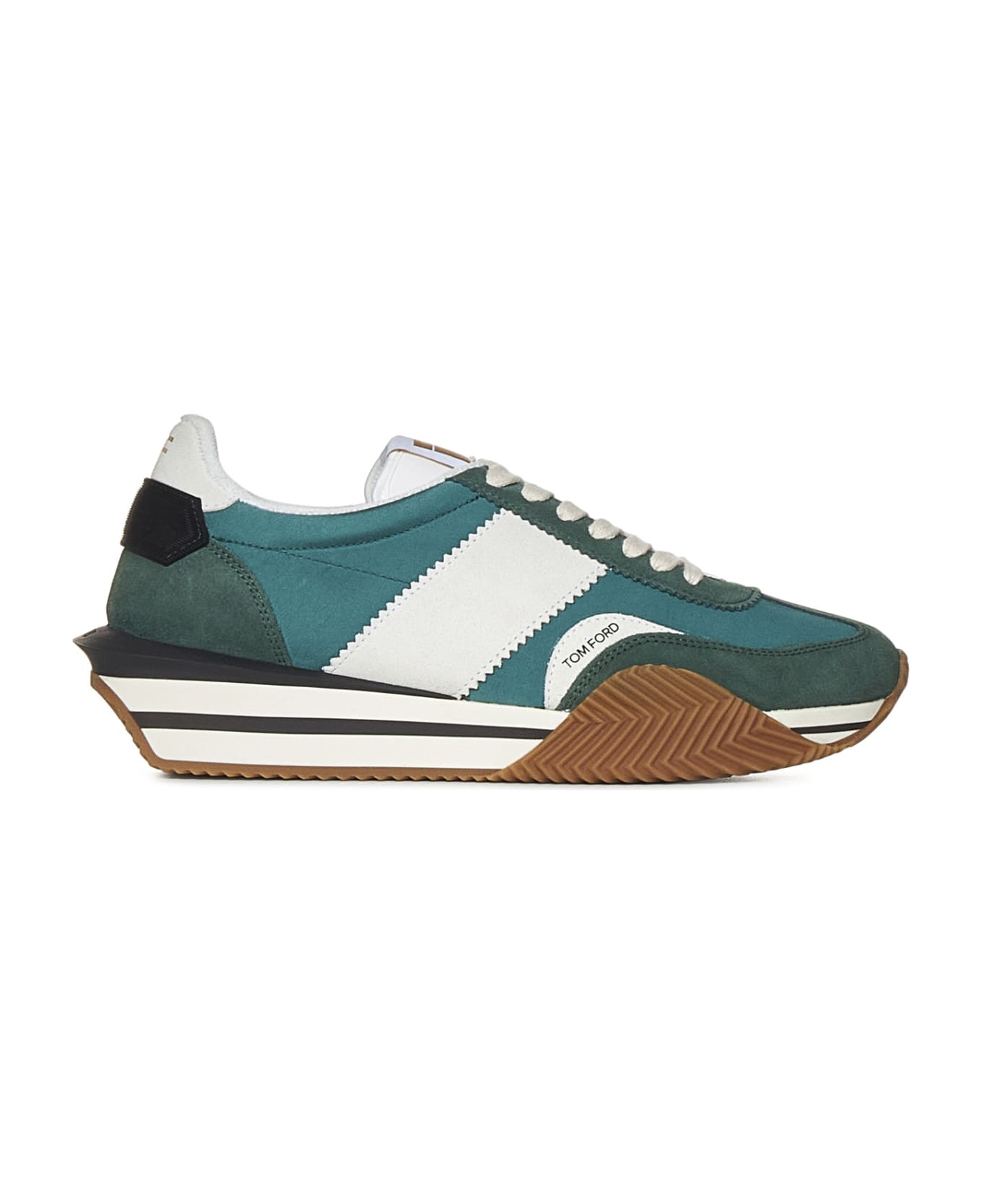 Tom Ford James Sneakers - Green/cream