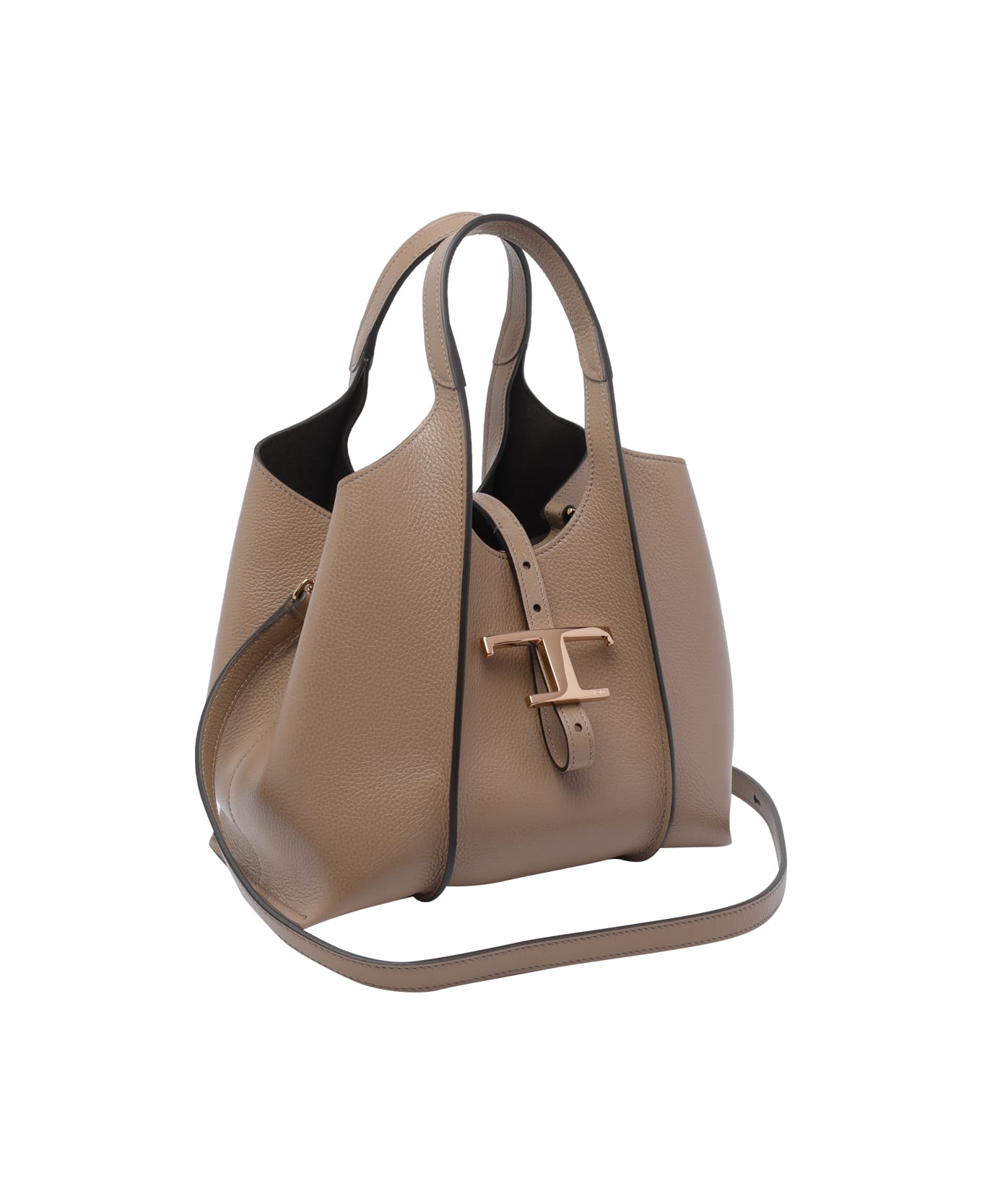 Tod's Mini T Timeless Shopping Bag - Brown