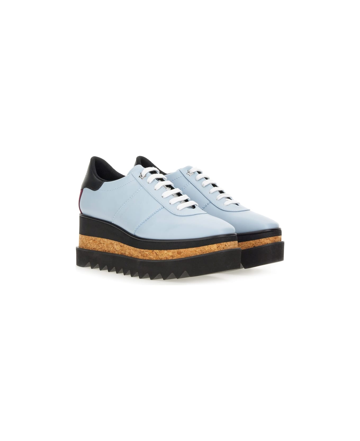 Stella McCartney "sneak Elyse" Wedge Sneaker - BABY BLUE