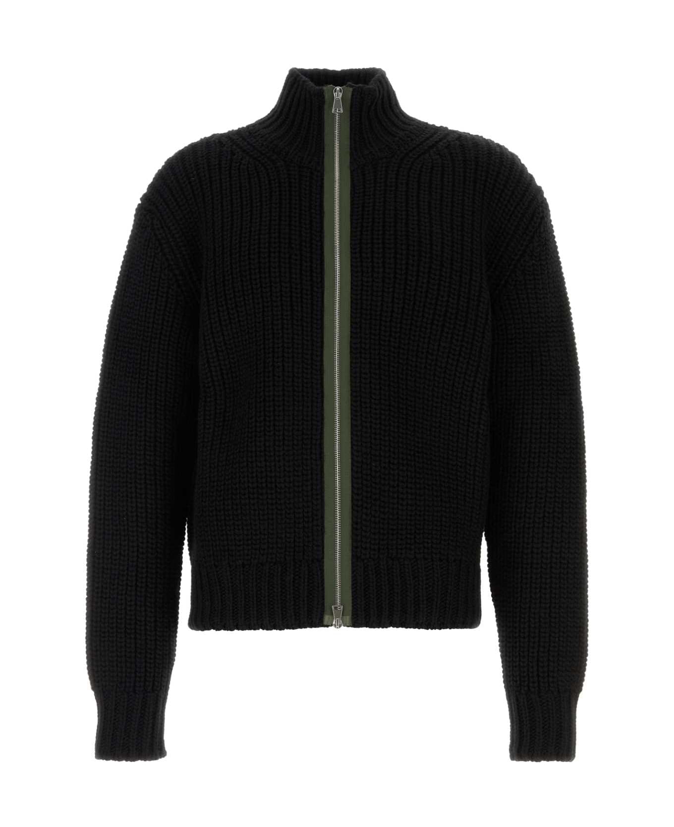 Namacheko Black Wool Evan Cardigan - PELTRO
