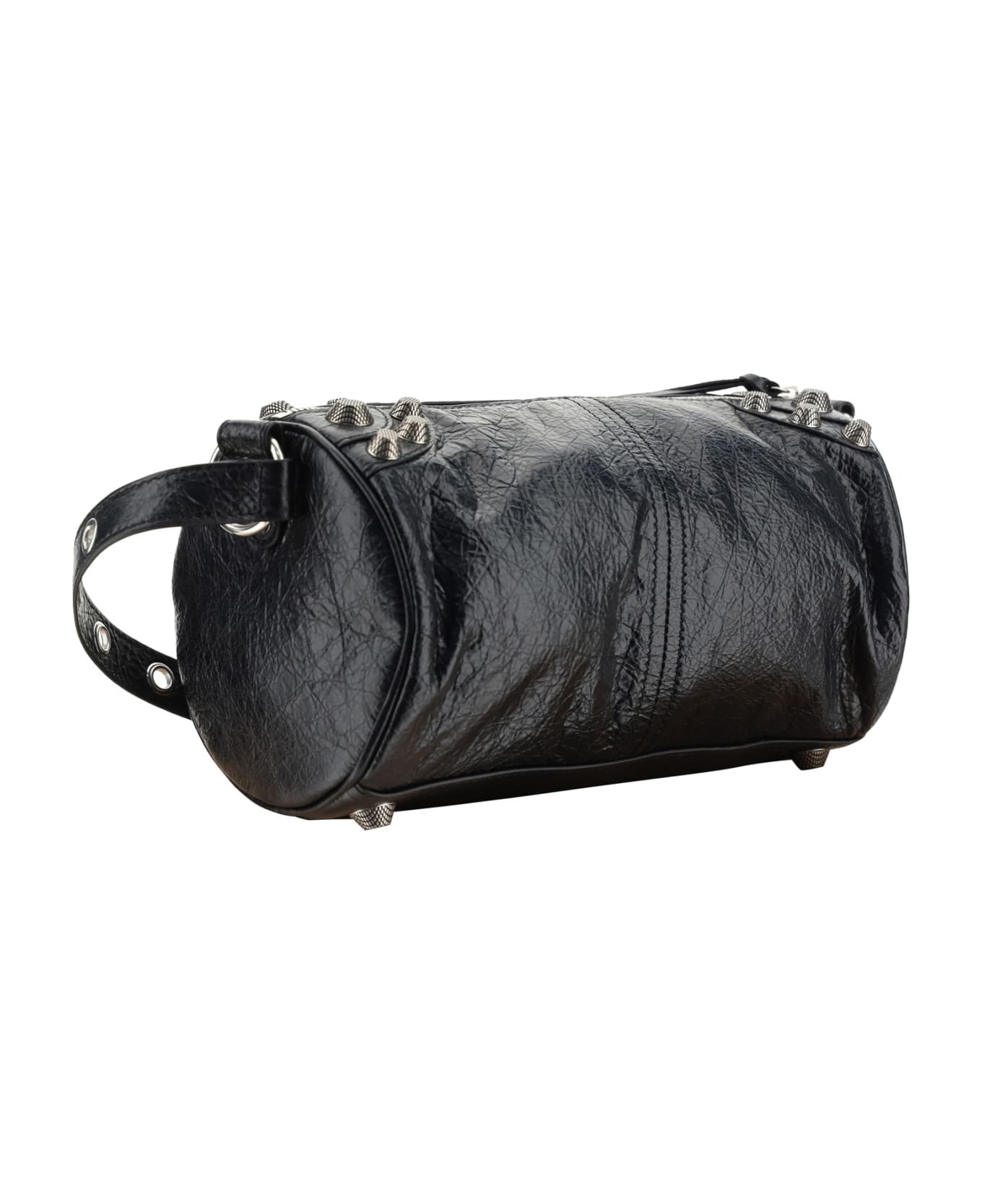 Balenciaga Le Cagole Leather Bag - black