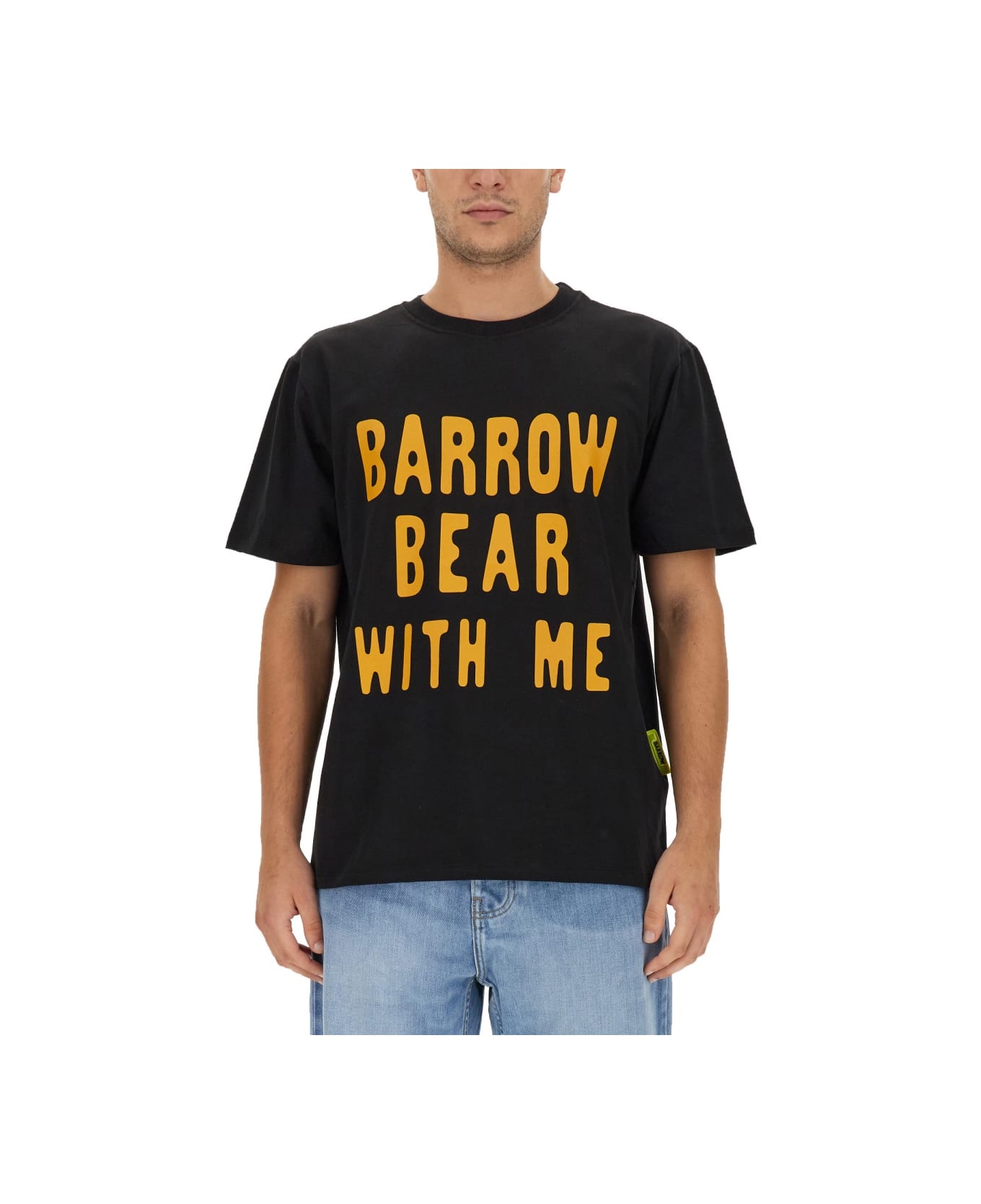 Barrow T-shirt With Logo - BLACK