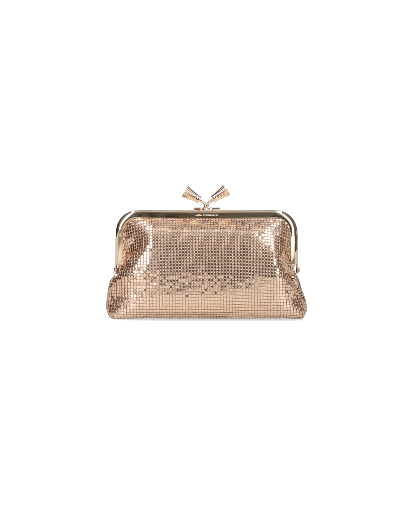 Anya Hindmarch 'maud' Pouch - Gold