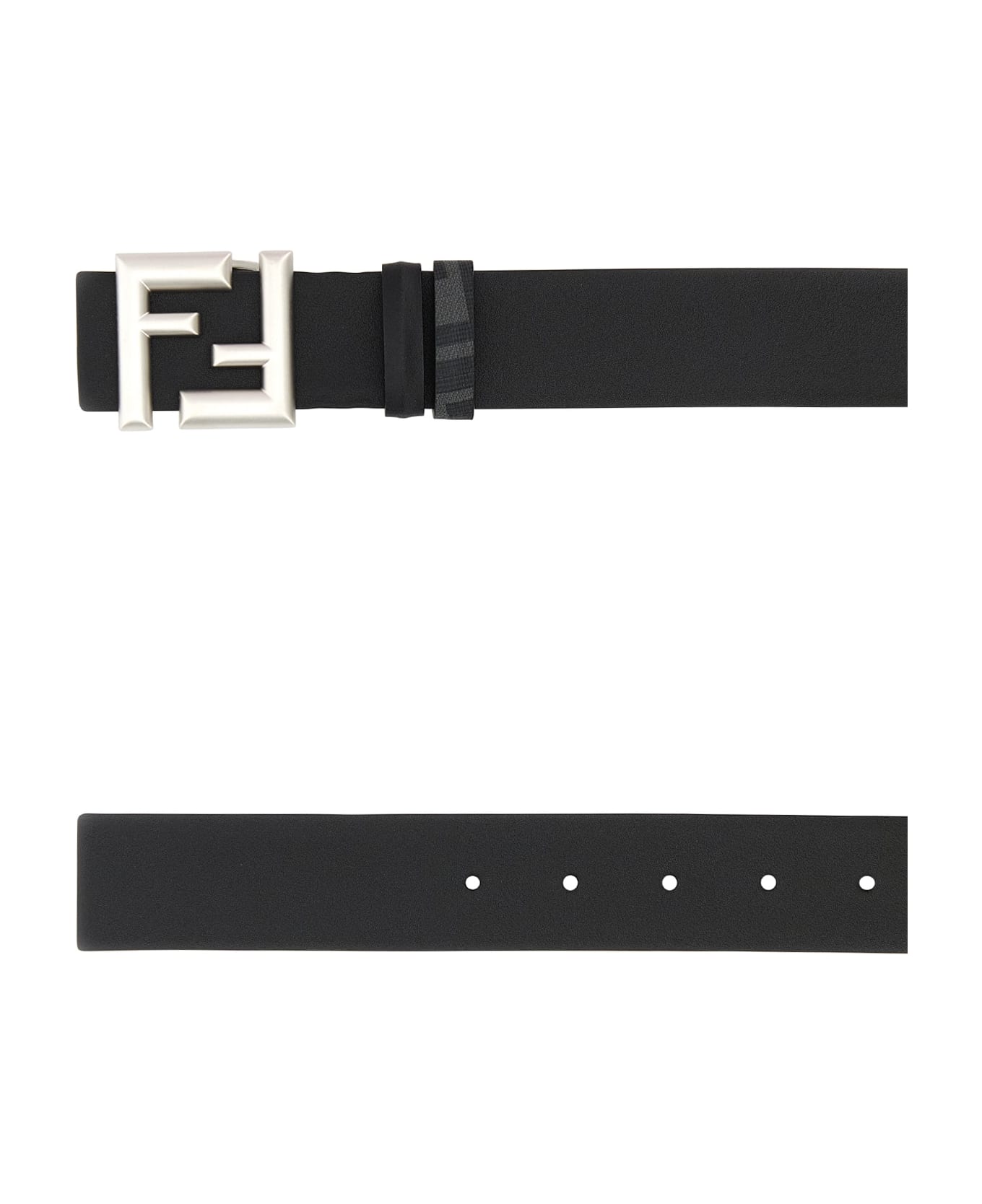 Fendi Belt Logo Ff - BLK