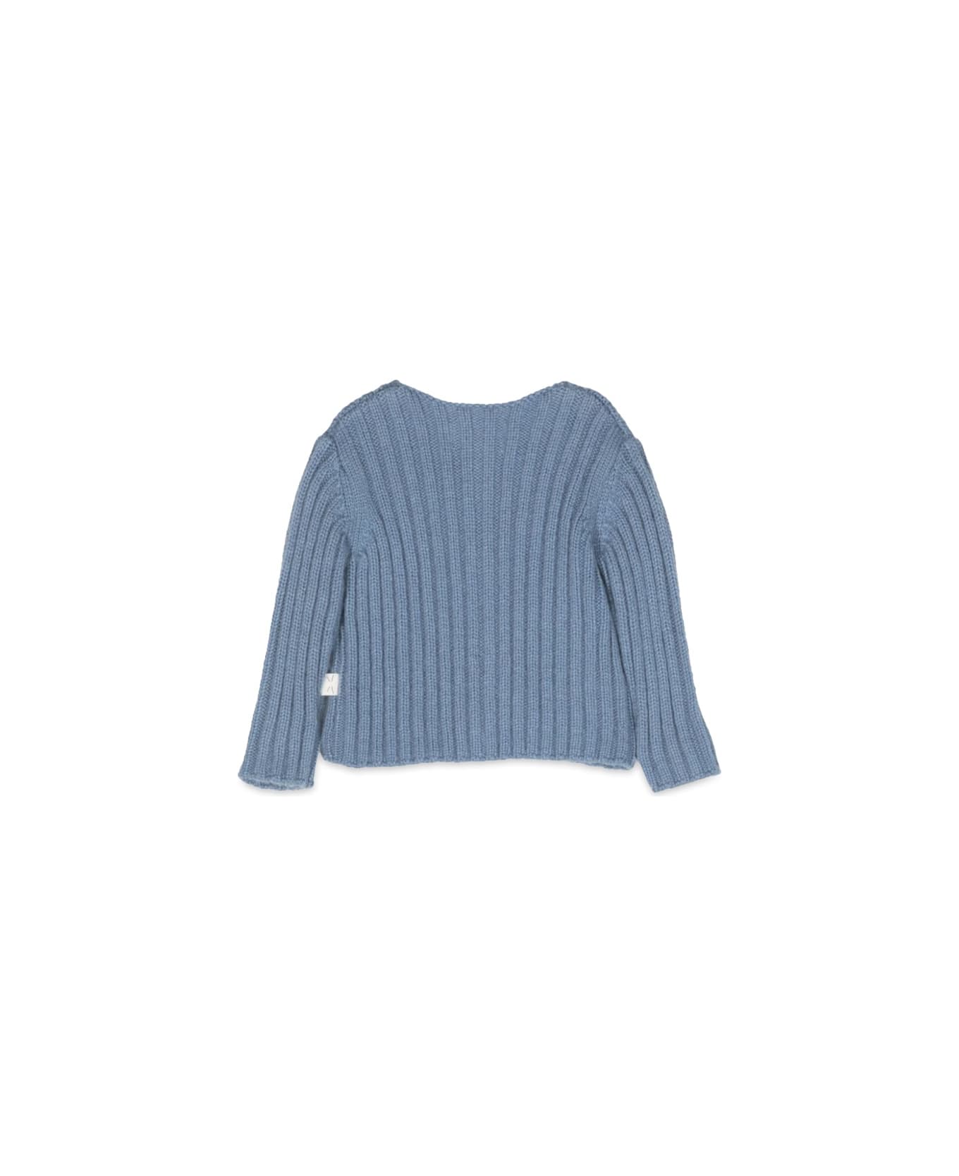 Teddy & Minou Blueberry Tricot Sweater - AZURE